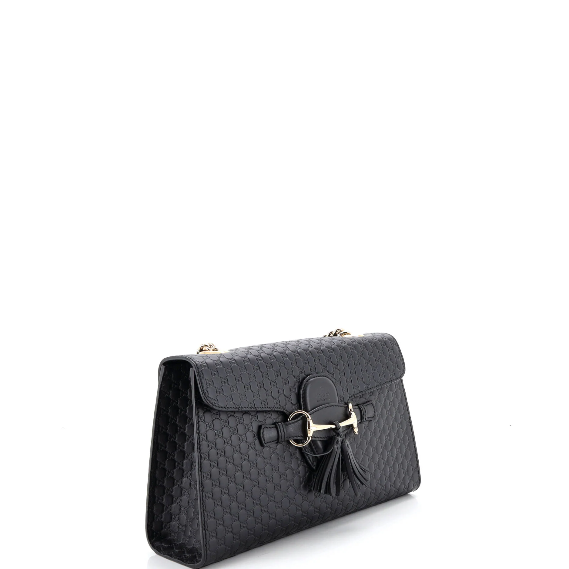 Emily Chain Flap Bag Microguccissima Leather Medium - Image 2