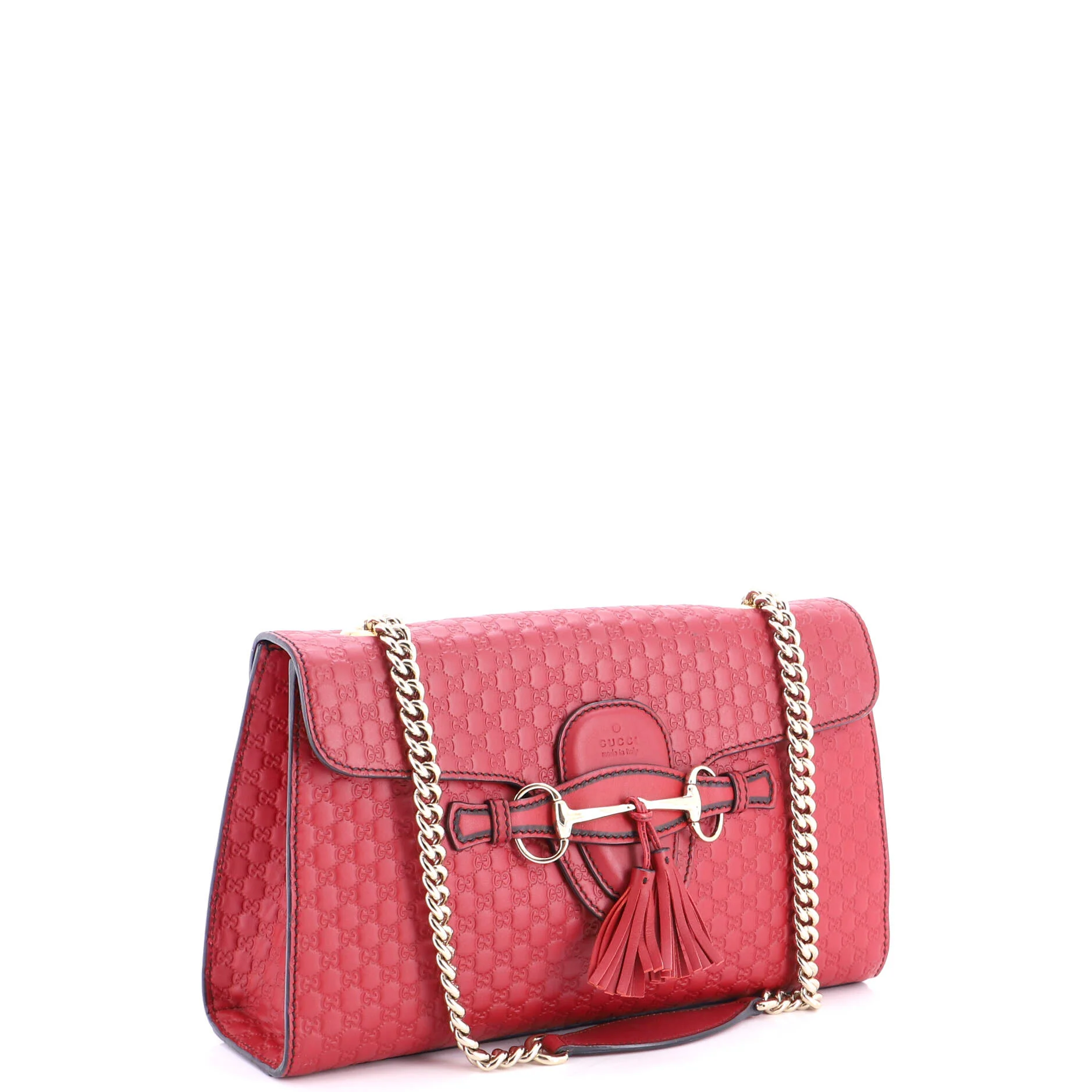 Emily Chain Flap Bag Microguccissima Leather Medium - Image 2