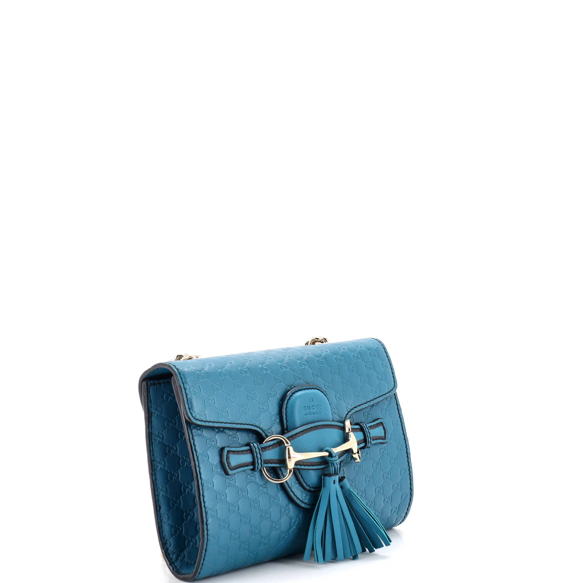 Emily Chain Flap Bag Microguccissima Leather Mini - Image 2