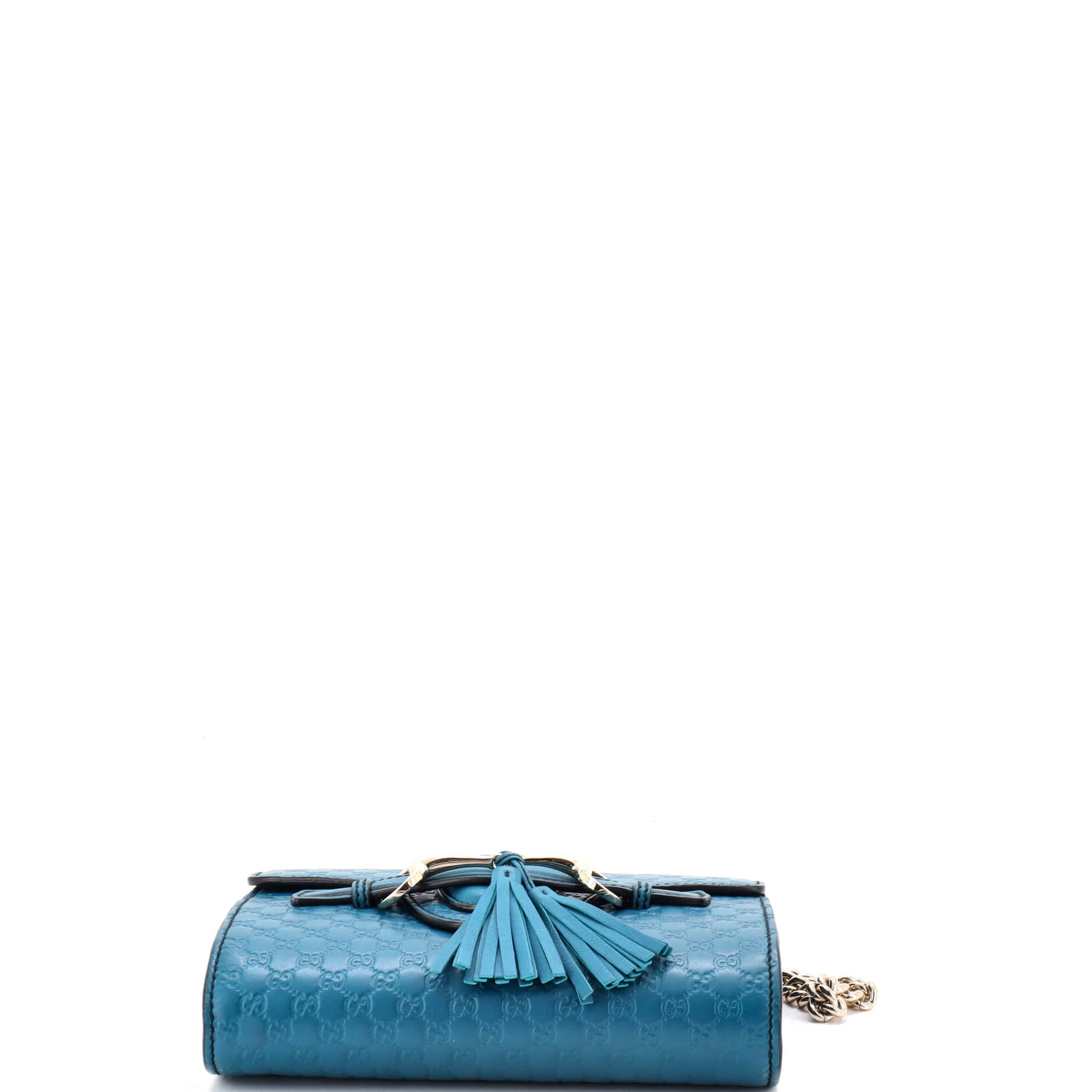 Emily Chain Flap Bag Microguccissima Leather Mini - Image 4