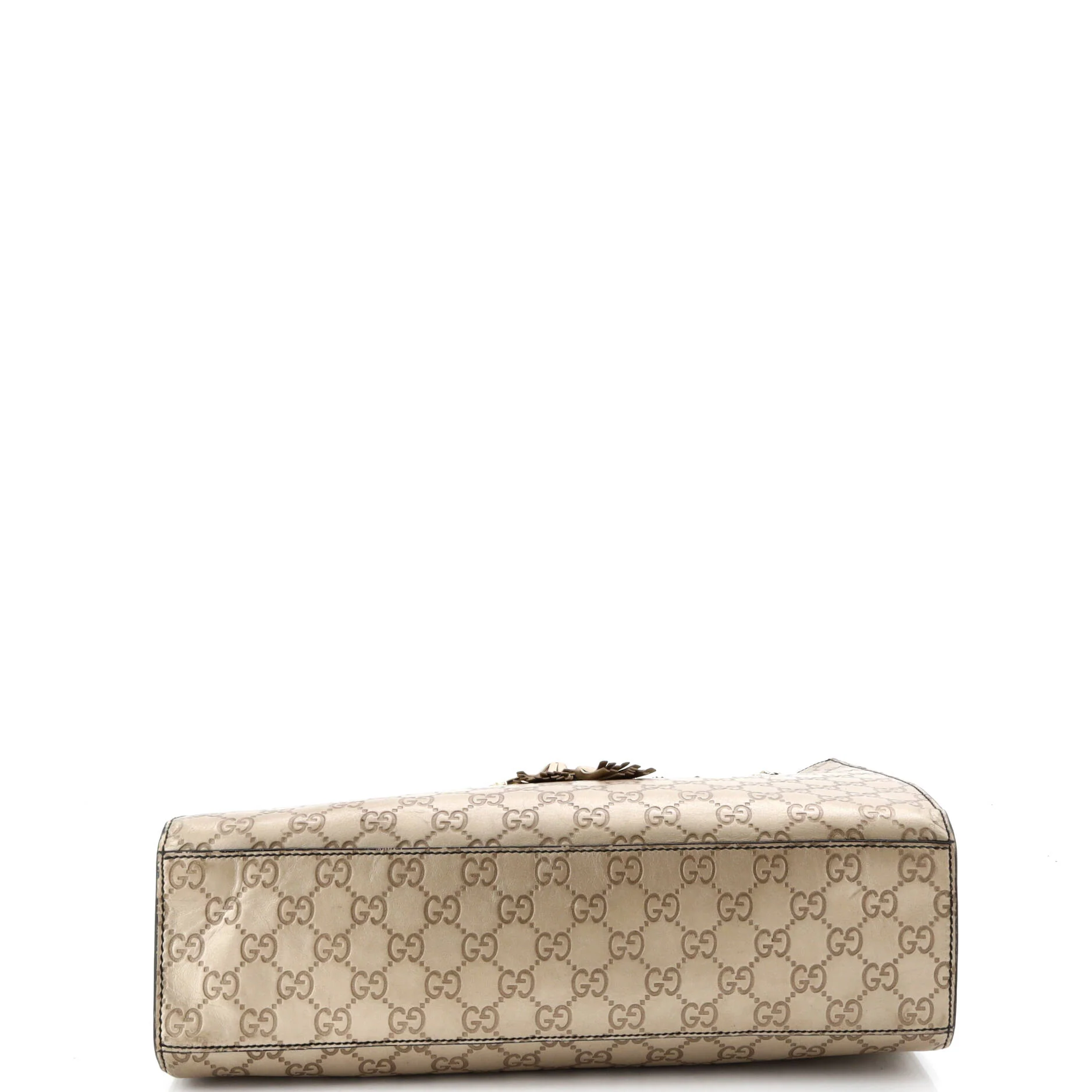 Emily Chain Flap Shoulder Bag Guccissima Leather Large - Image 4