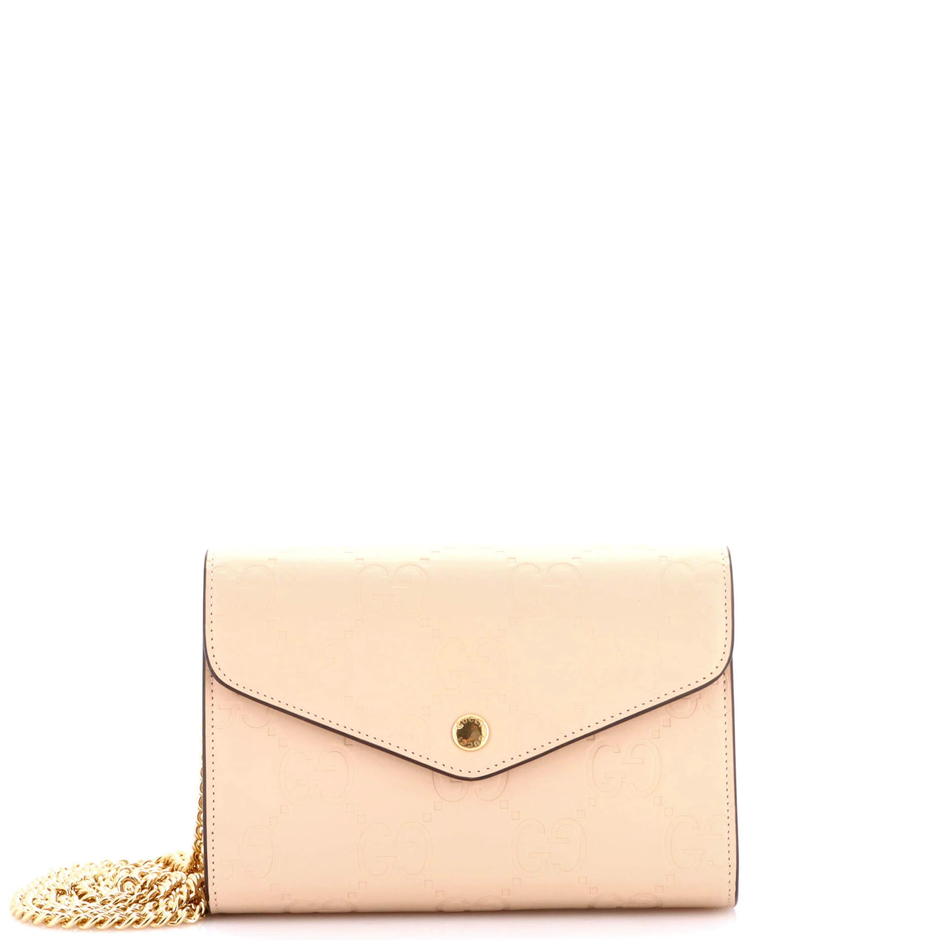 Envelope Wallet on Chain Guccissima Leather