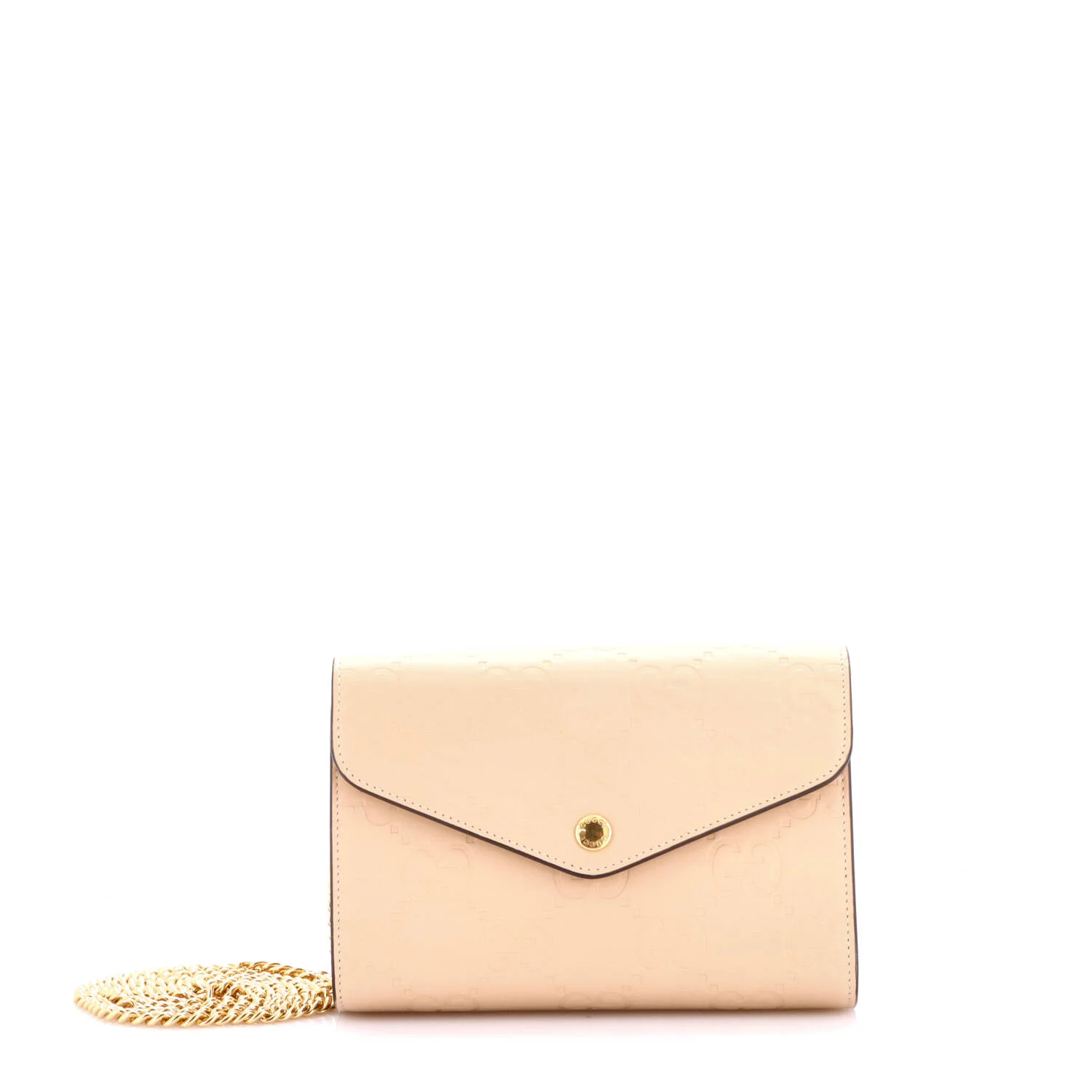Envelope Wallet on Chain Guccissima Leather