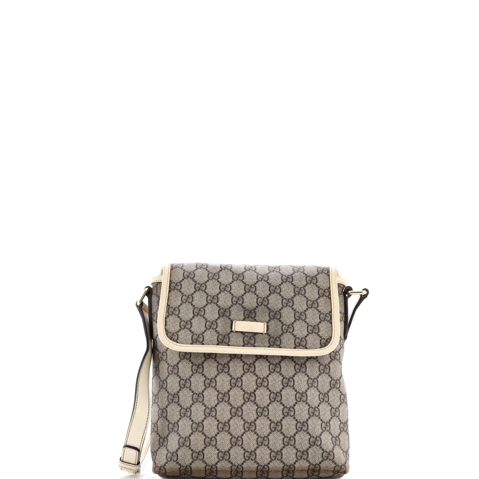 Flap Messenger GG Coated Canvas Small