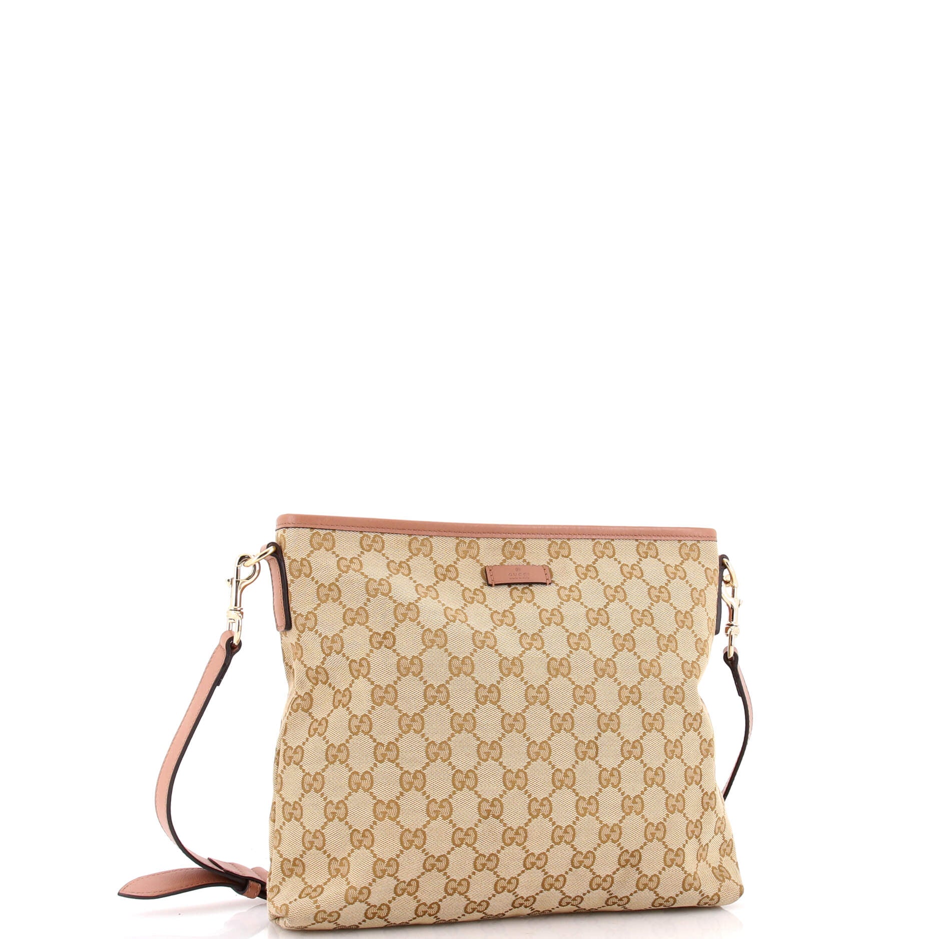 Flat Messenger Bag GG Canvas Medium - Image 2
