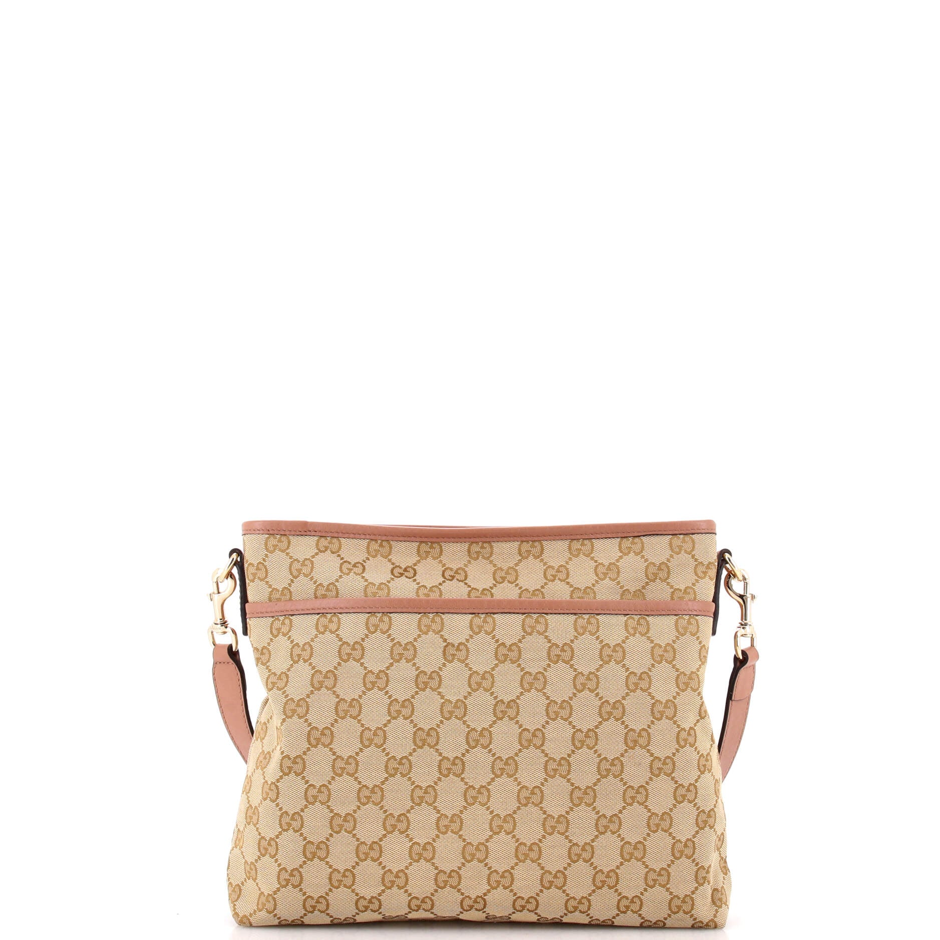 Flat Messenger Bag GG Canvas Medium - Image 3