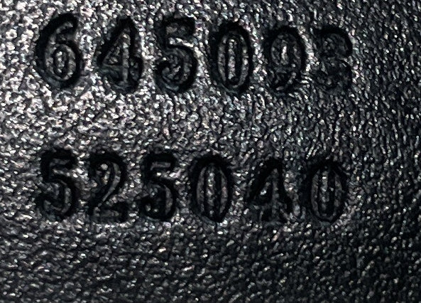 Front Pocket Belt Bag GG Embossed Perforated Leather - Image 7