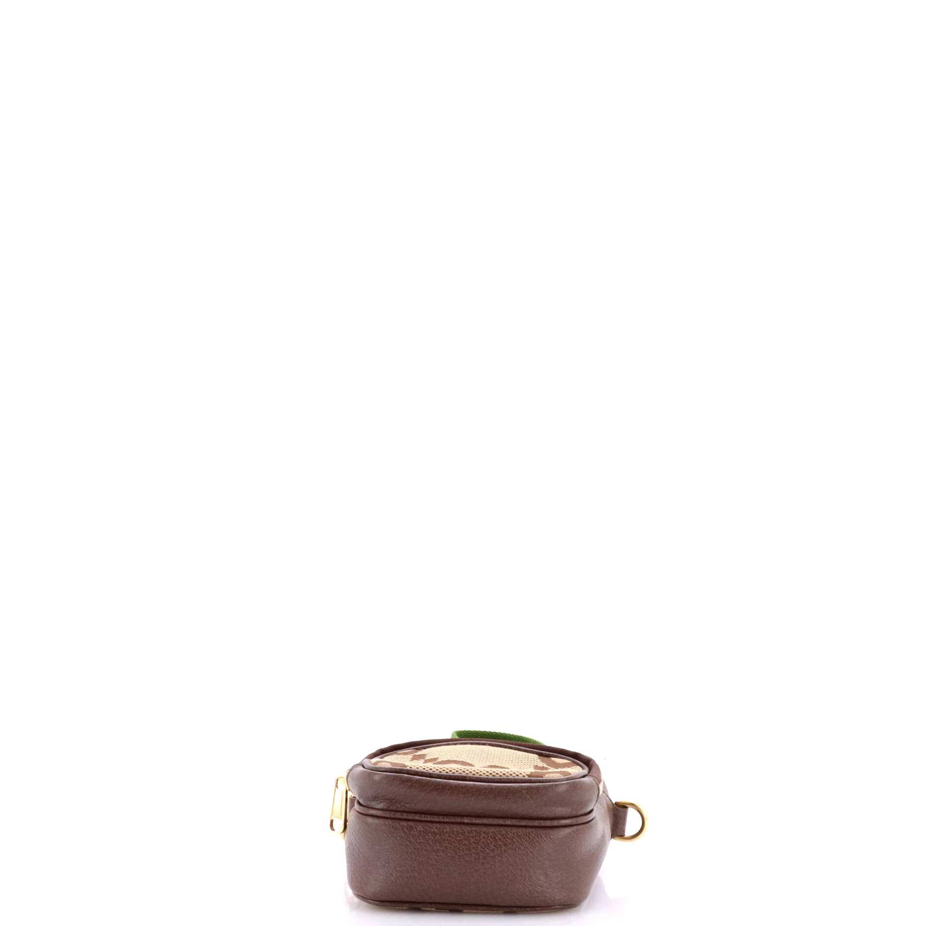 Front Pocket Web Crossbody Bag Jumbo GG Canva Mini - Image 4