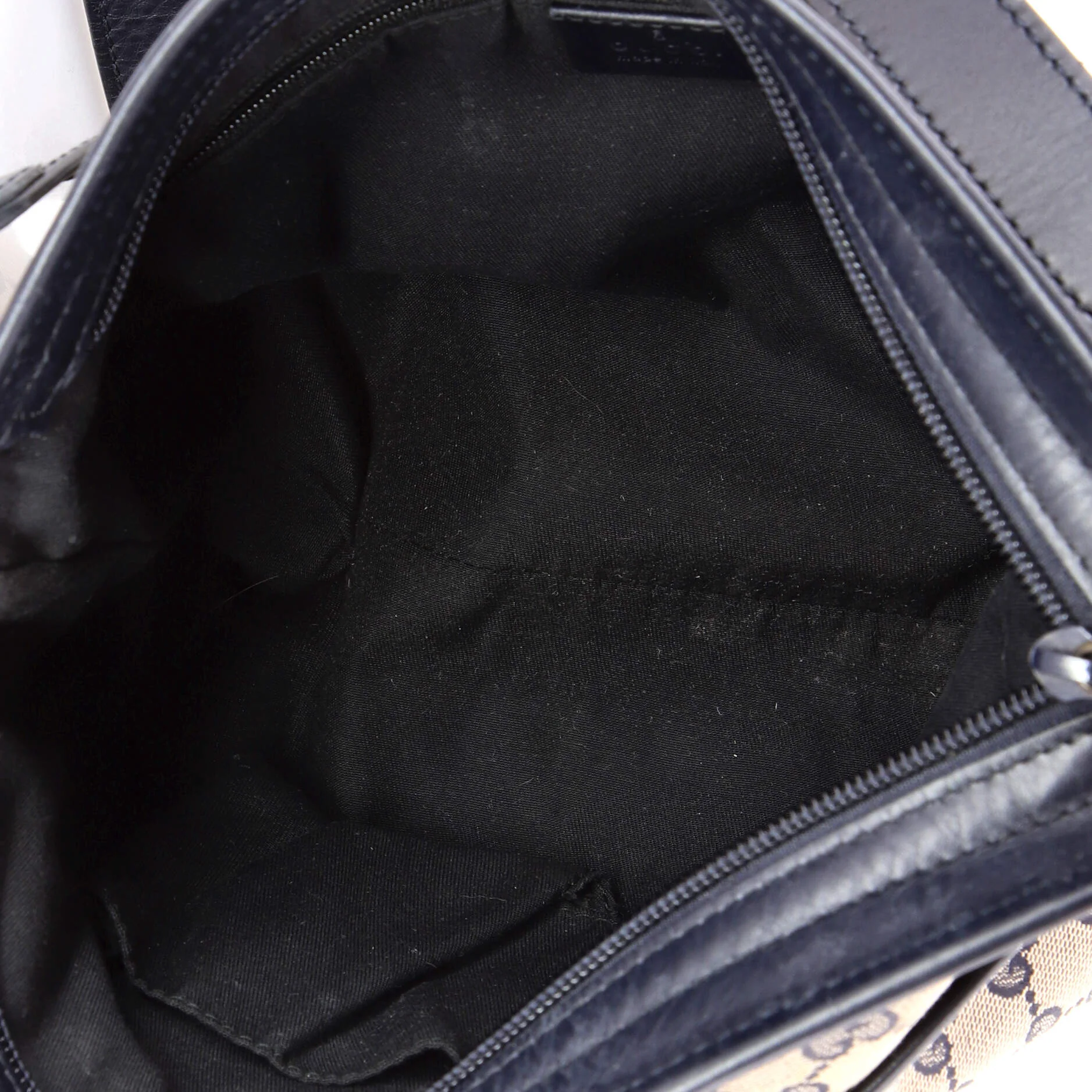 Front Pocket Web Messenger GG Canvas Small - Image 5