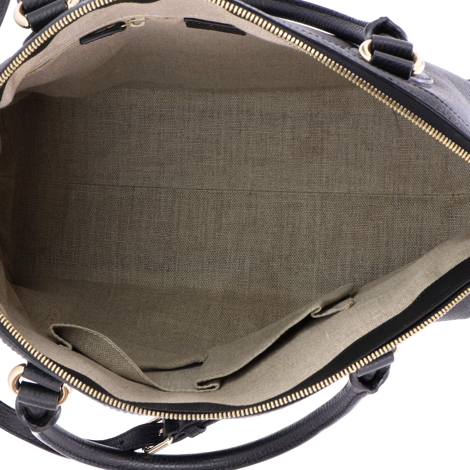 GG Charm Convertible Dome Satchel Leather Medium - Image 5
