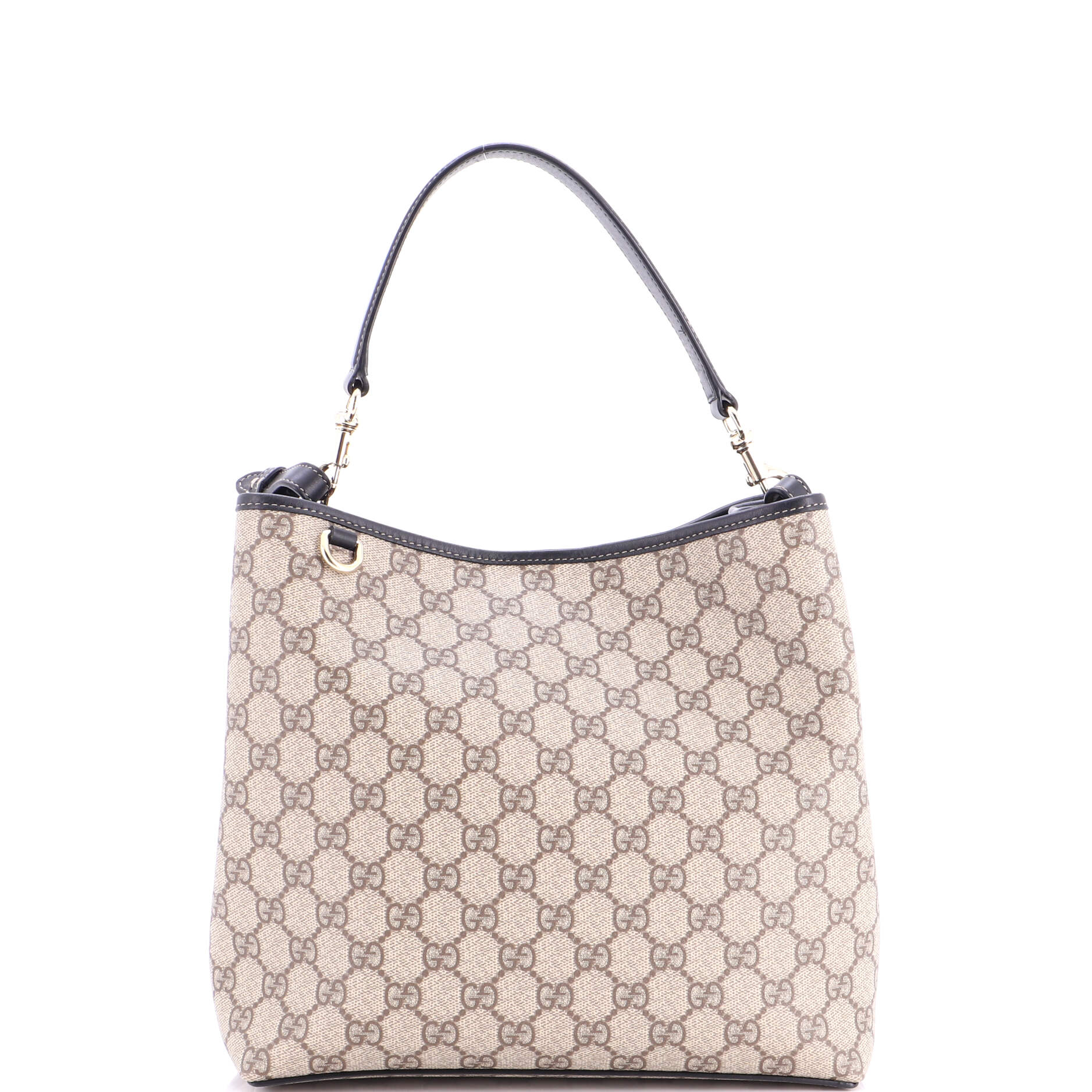 GG Emblem Bucket Bag GG Coated Canvas Medium - Image 3