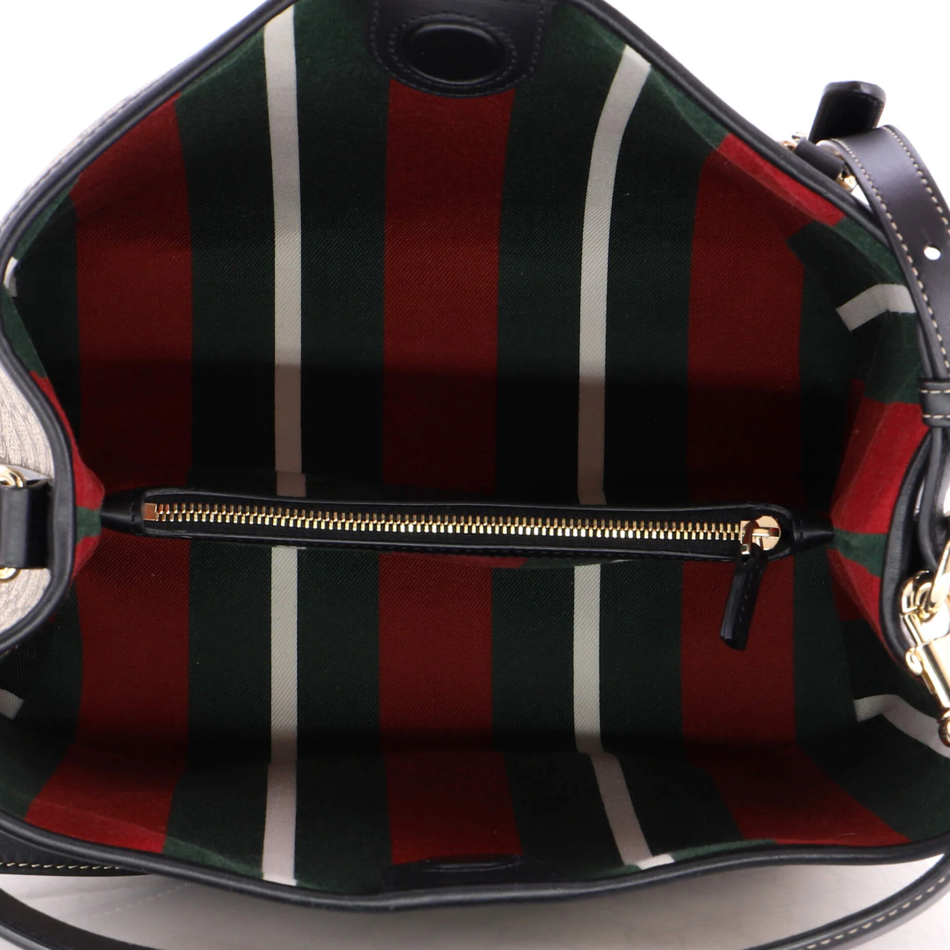 GG Emblem Bucket Bag GG Coated Canvas Medium - Image 5