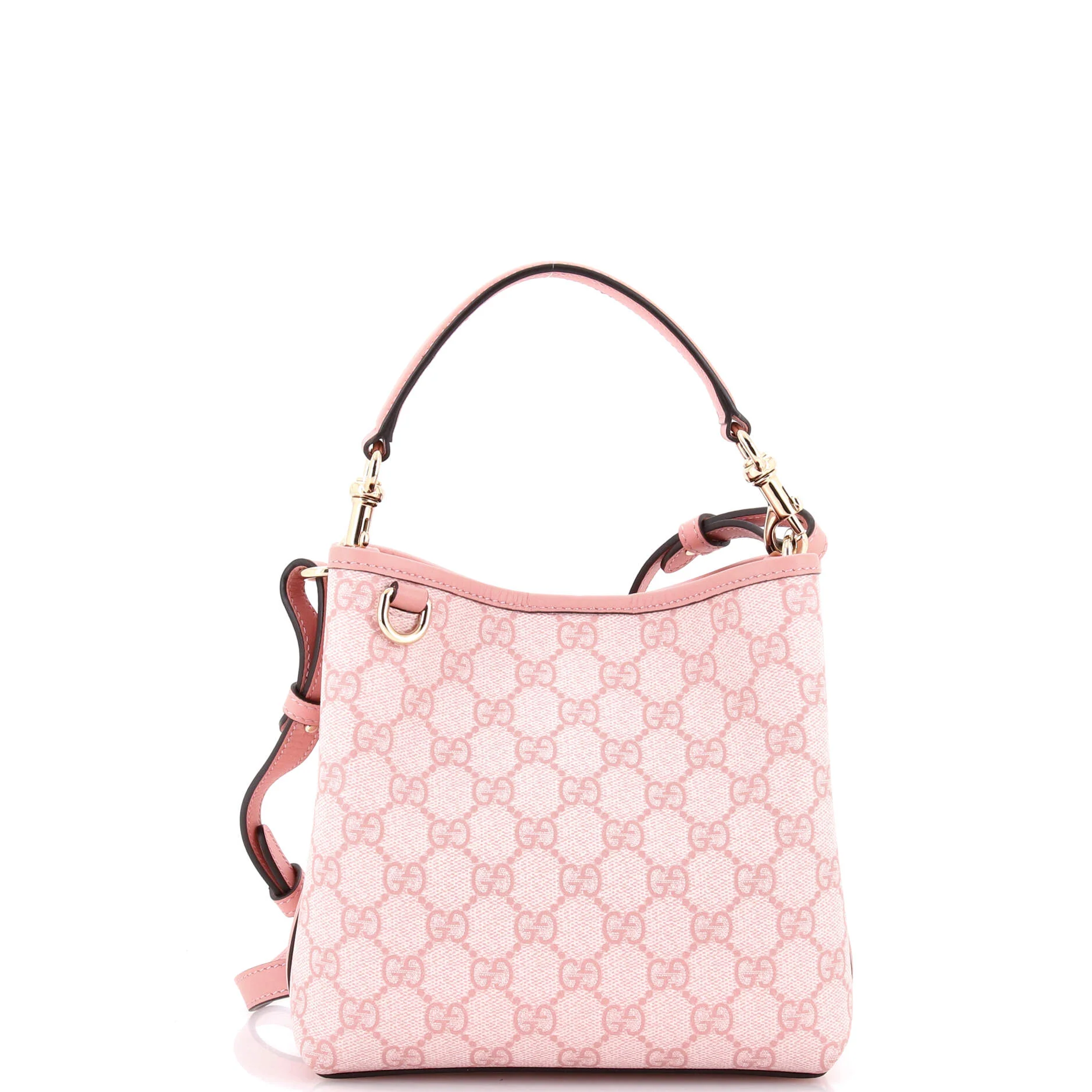 GG Emblem Bucket Bag GG Coated Canvas Small