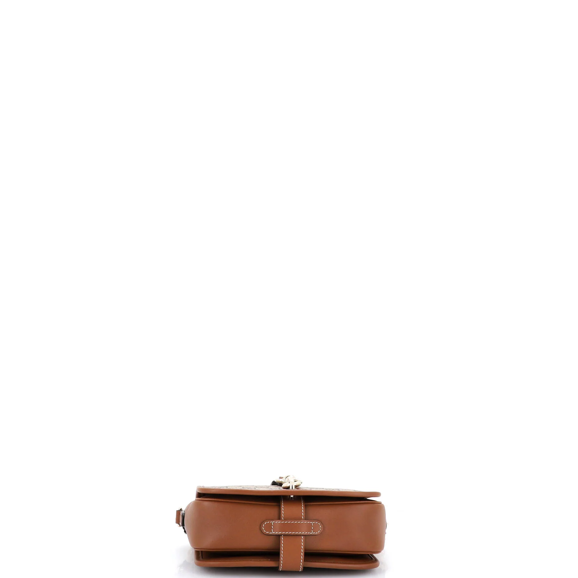 GG Emblem Flap Crossbody Bag GG Coated Canvas Mini - Image 4