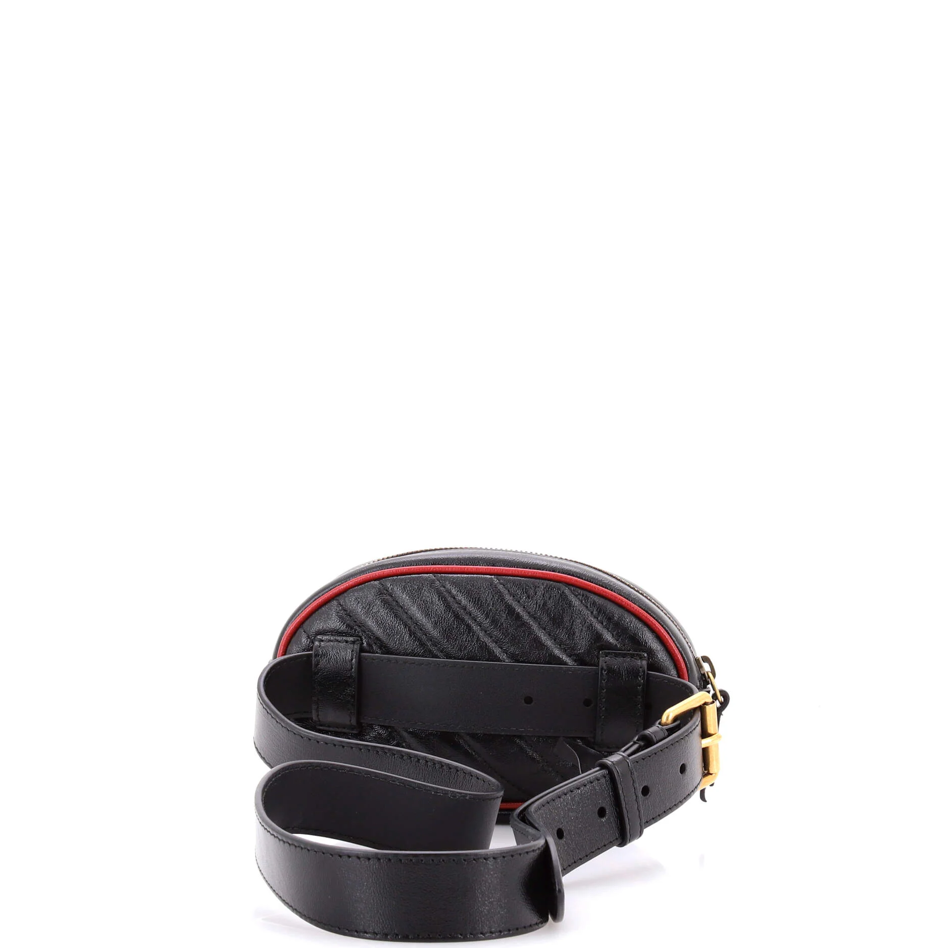 GG Marmont Belt Bag Diagonal Quilted Leather - Image 3