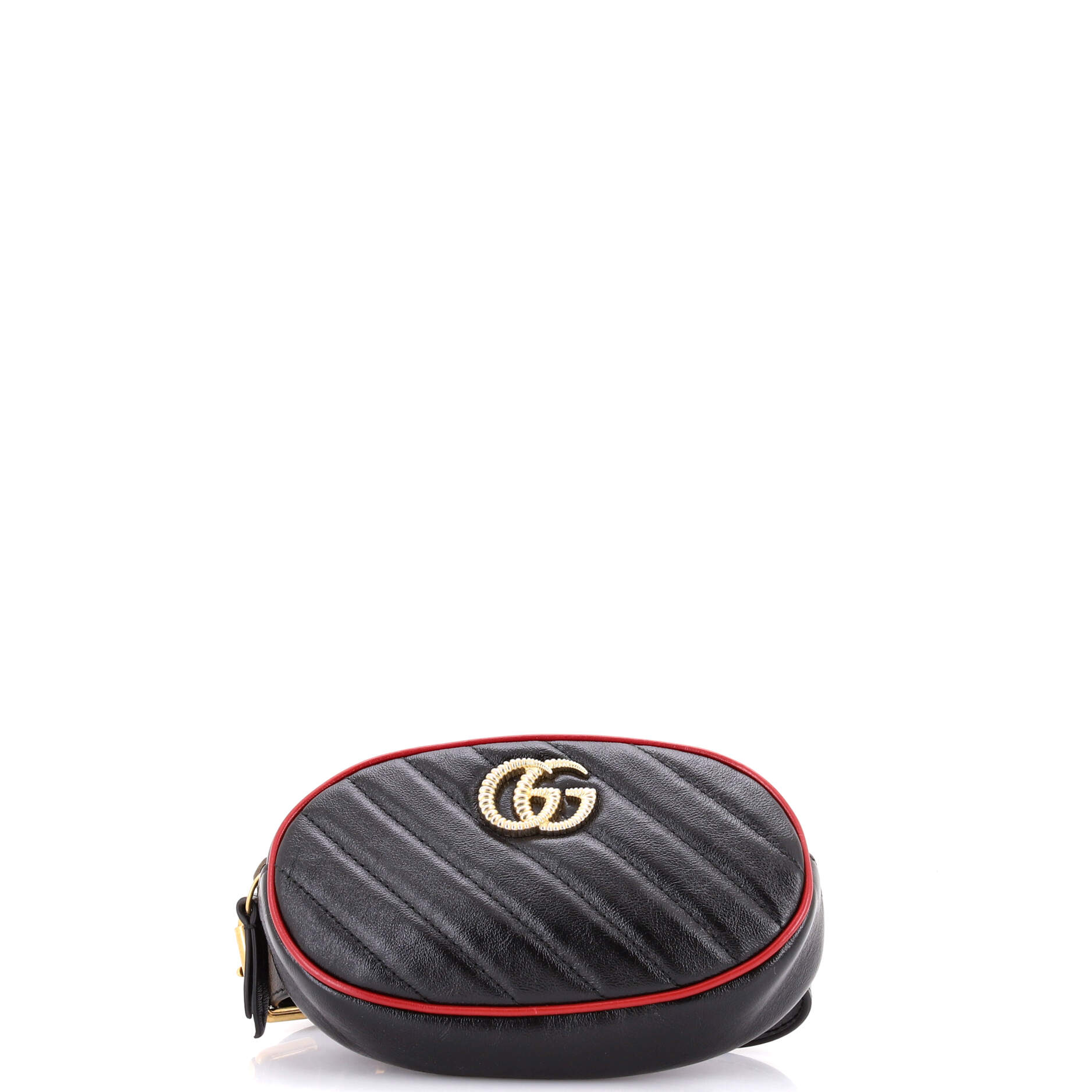 GG Marmont Belt Bag Diagonal Quilted Leather - Image 4