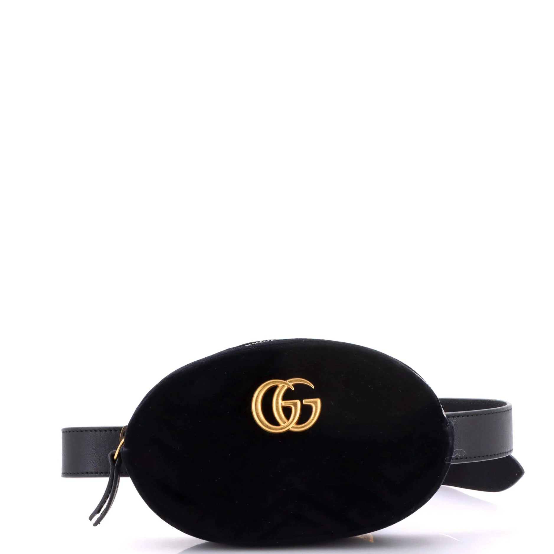 GG Marmont Belt Bag Matelasse Velvet