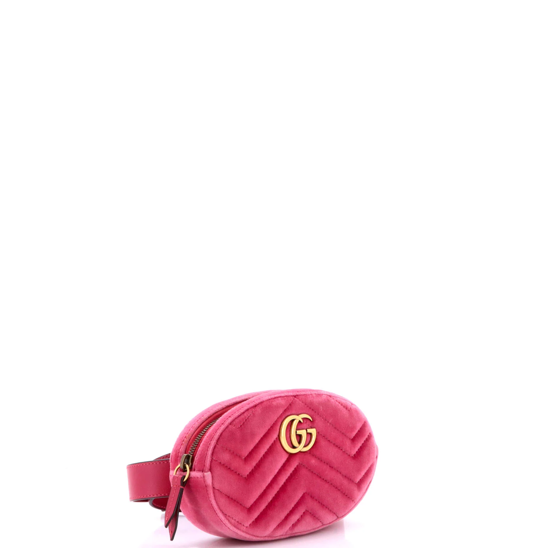 GG Marmont Belt Bag Matelasse Velvet - Image 2