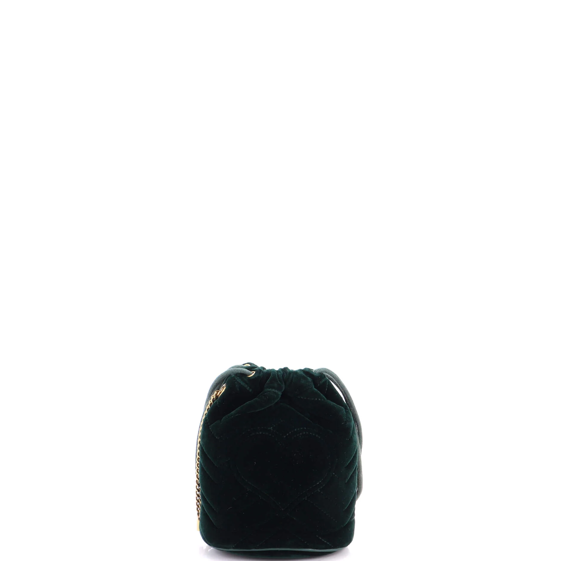 GG Marmont Bucket Bag Matelasse Velvet Mini - Image 3