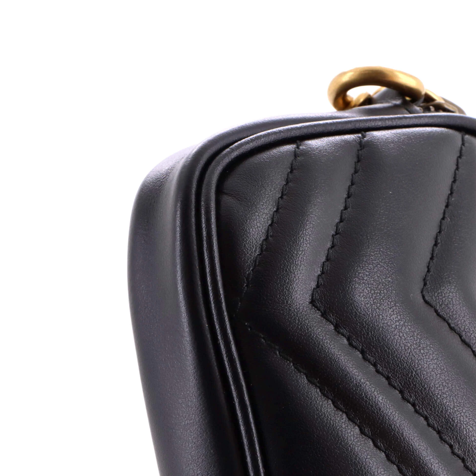 GG Marmont Chain Crossbody Bag Matelasse Leather Mini - Image 6