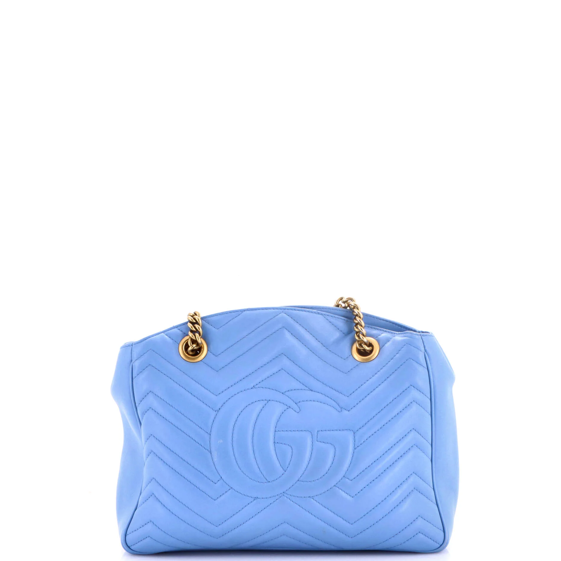 GG Marmont Chain Tote Matelasse Leather Medium - Image 3