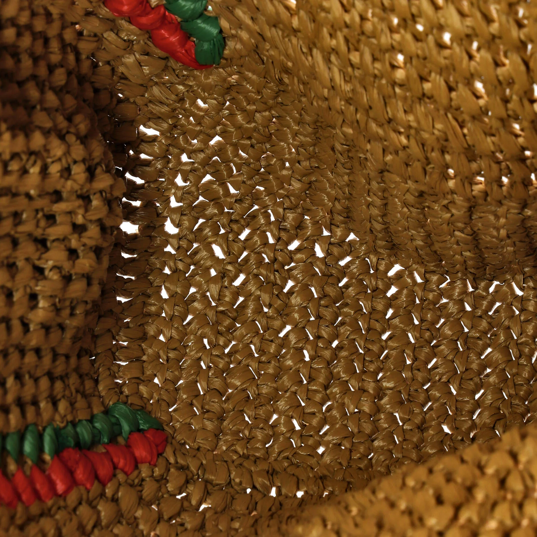 GG Marmont Chain Tote Raffia Large - Image 5