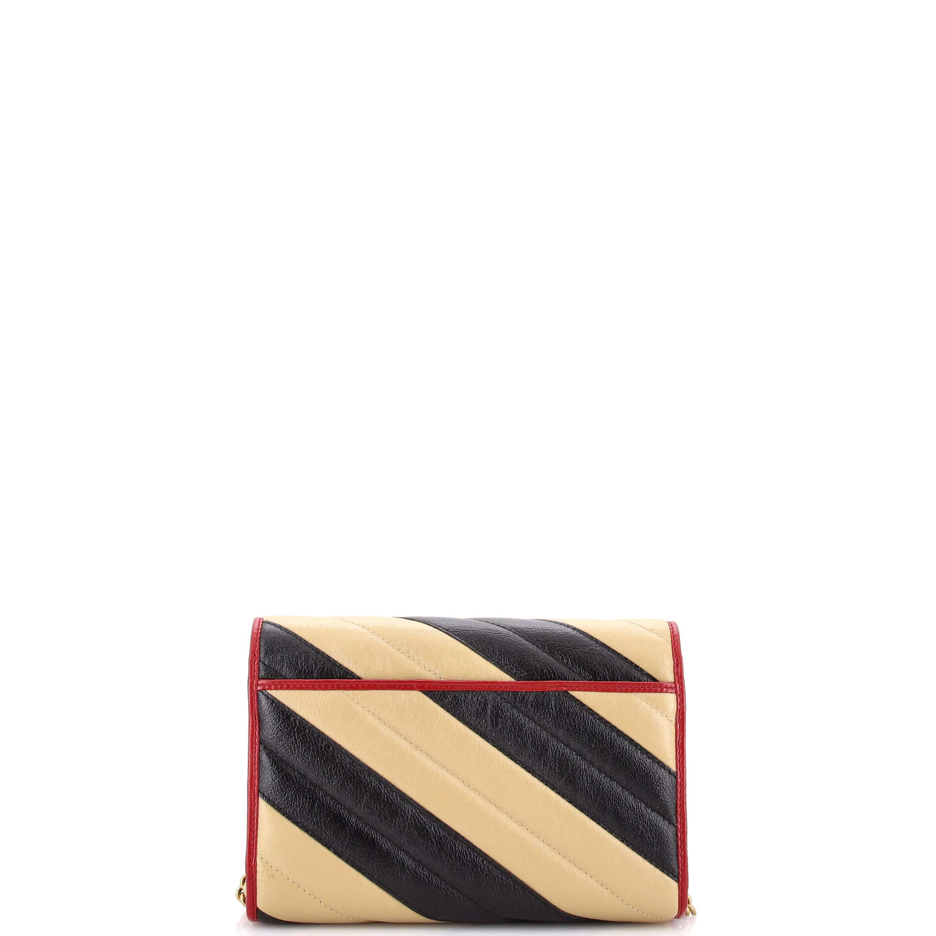 GG Marmont Chain Wallet Diagonal Quilted Leather Mini - Image 3