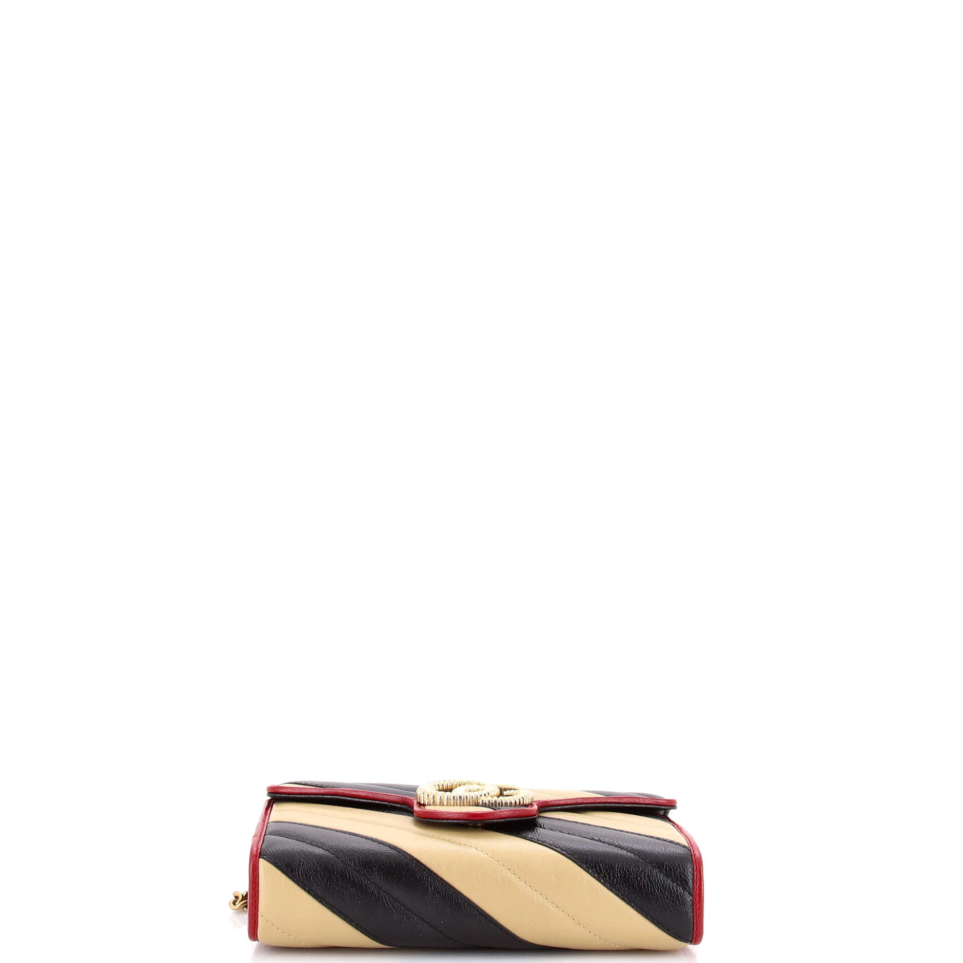 GG Marmont Chain Wallet Diagonal Quilted Leather Mini - Image 4