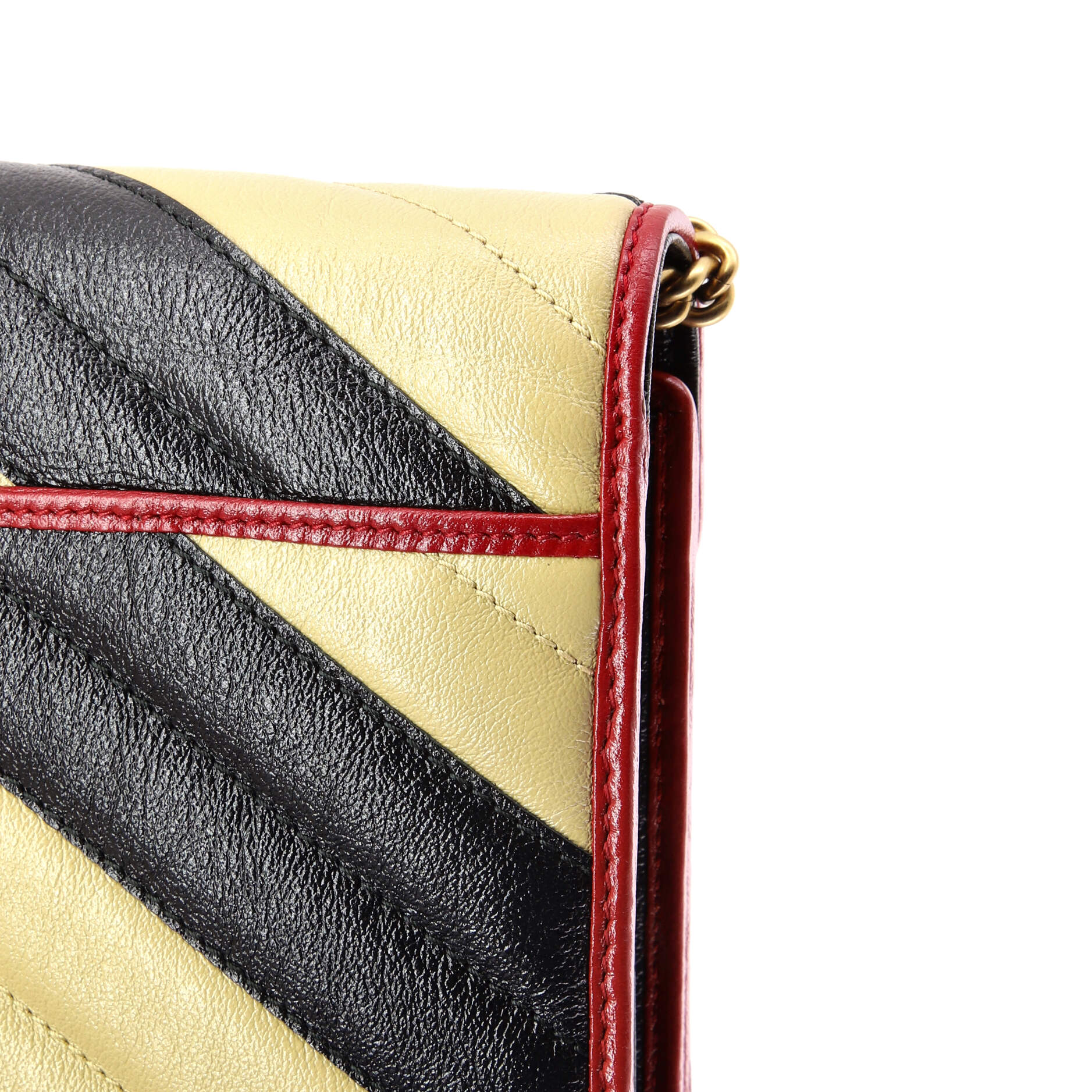 GG Marmont Chain Wallet Diagonal Quilted Leather Mini - Image 7