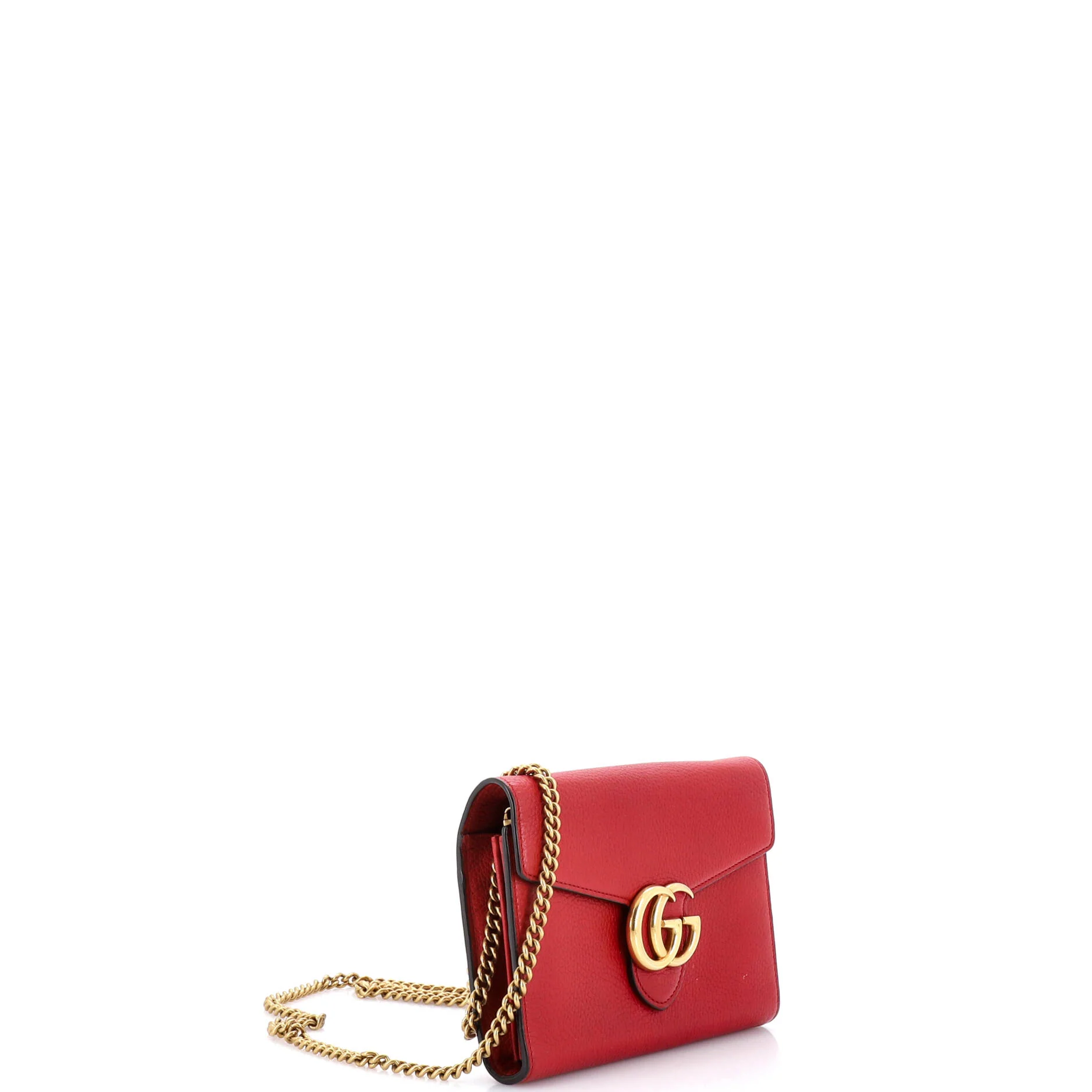 GG Marmont Chain Wallet Leather Mini - Image 2