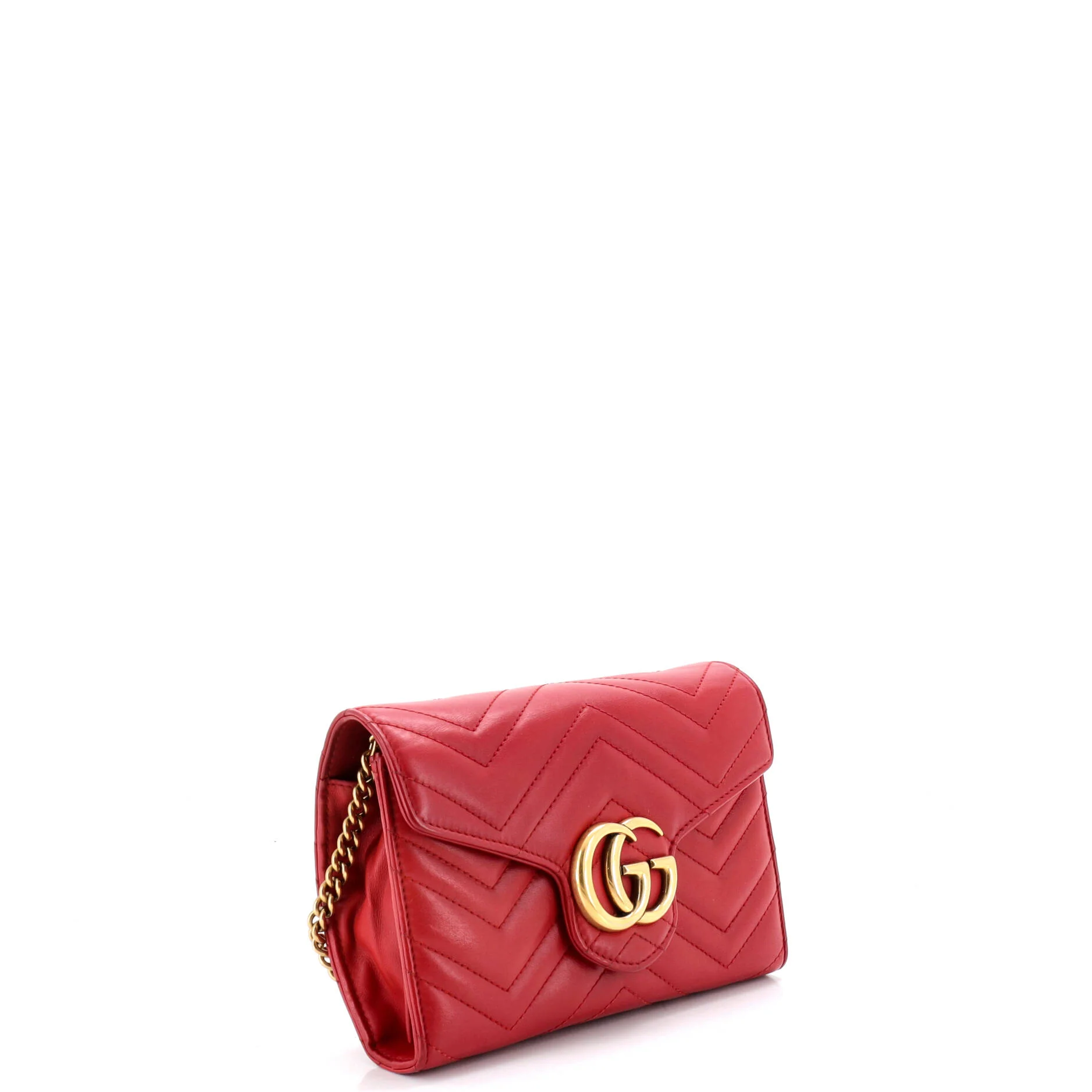 GG Marmont Chain Wallet Matelasse Leather Mini - Image 2