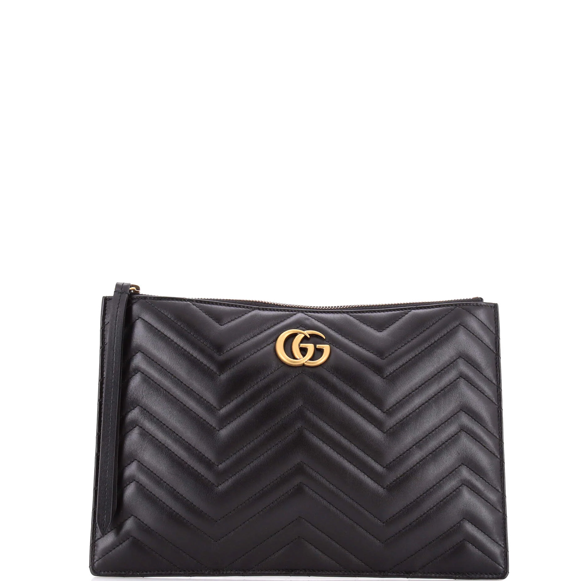 GG Marmont Clutch Matelasse Leather