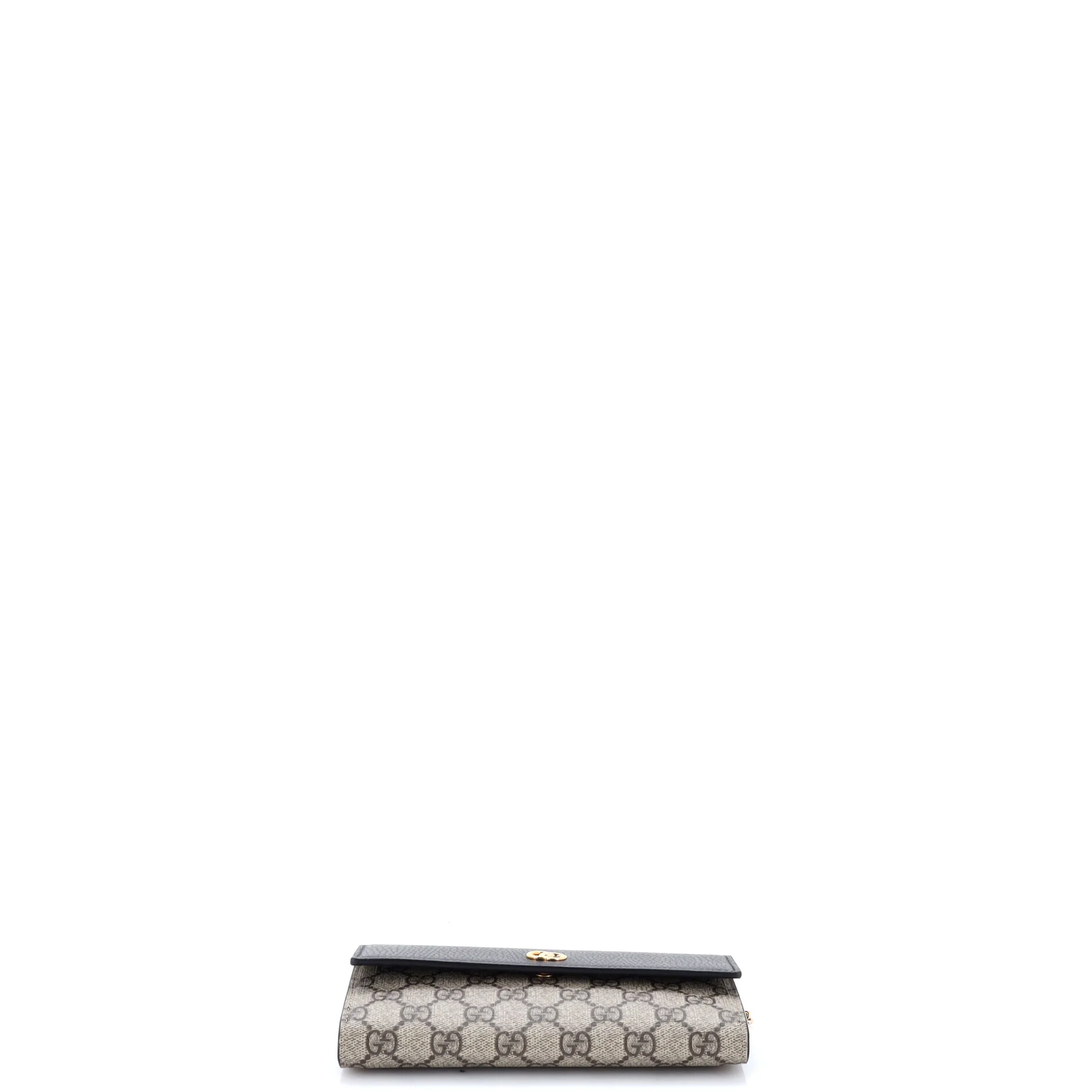 GG Marmont Continental Chain Wallet GG Coated Canvas and Leather - Image 4