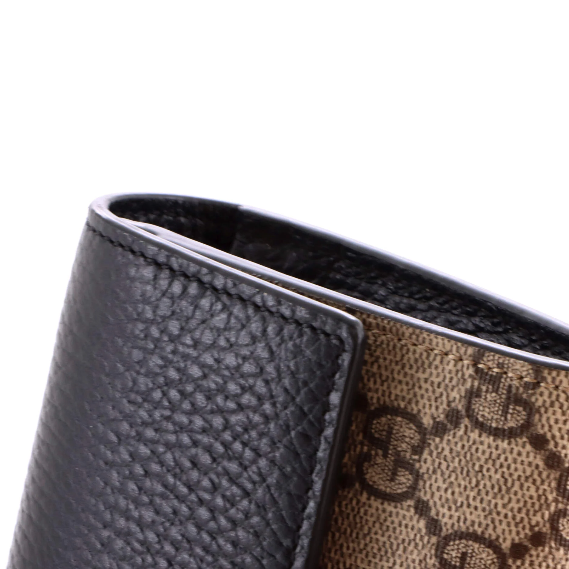 GG Marmont Continental Chain Wallet GG Coated Canvas and Leather - Image 6