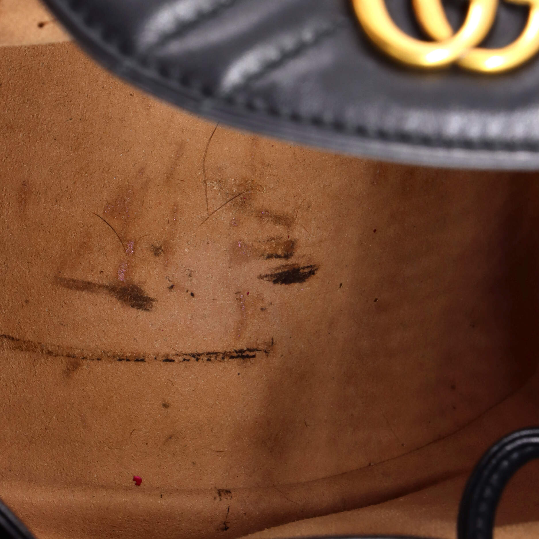GG Marmont Drawstring Backpack Matelasse Leather Mini - Image 5