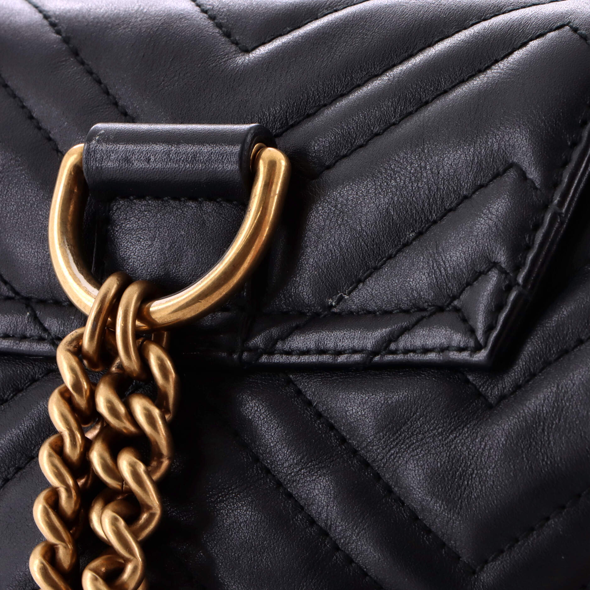 GG Marmont Drawstring Backpack Matelasse Leather Mini - Image 7