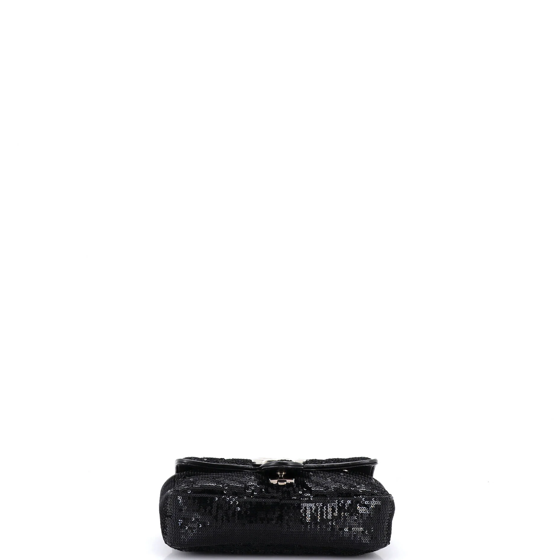 GG Marmont Flap Bag Diagonal Quilted Sequins Mini - Image 4