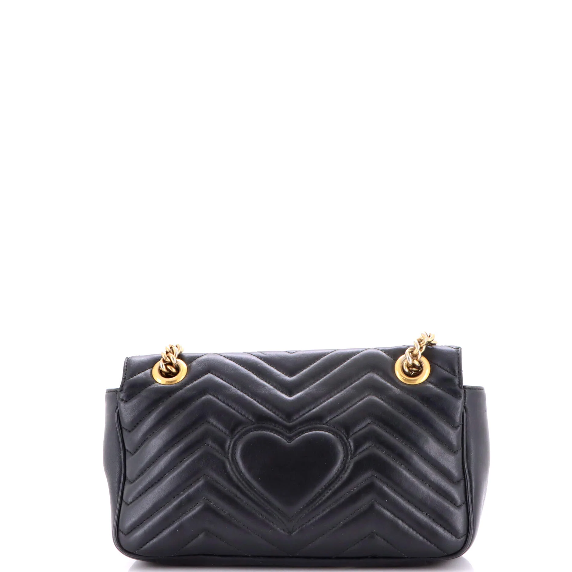 GG Marmont Flap Bag Matelasse Leather Medium - Image 3