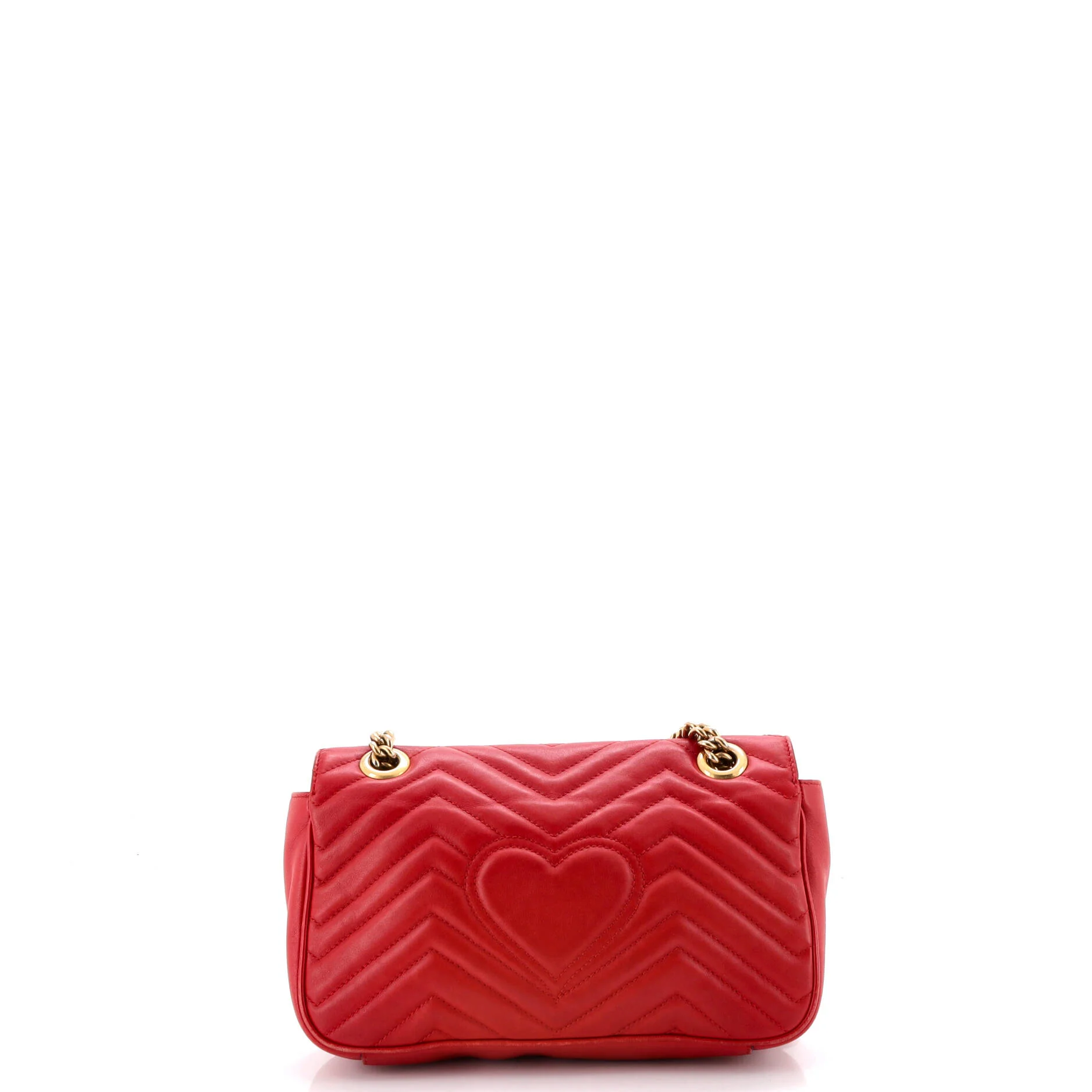 GG Marmont Flap Bag Matelasse Leather Medium - Image 3