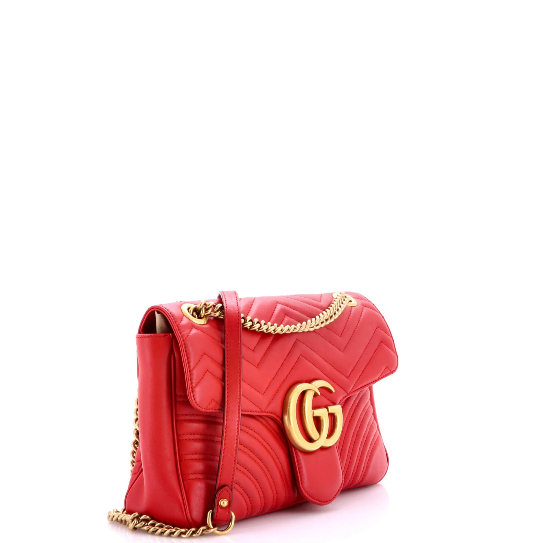 GG Marmont Flap Bag Matelasse Leather Medium - Image 2