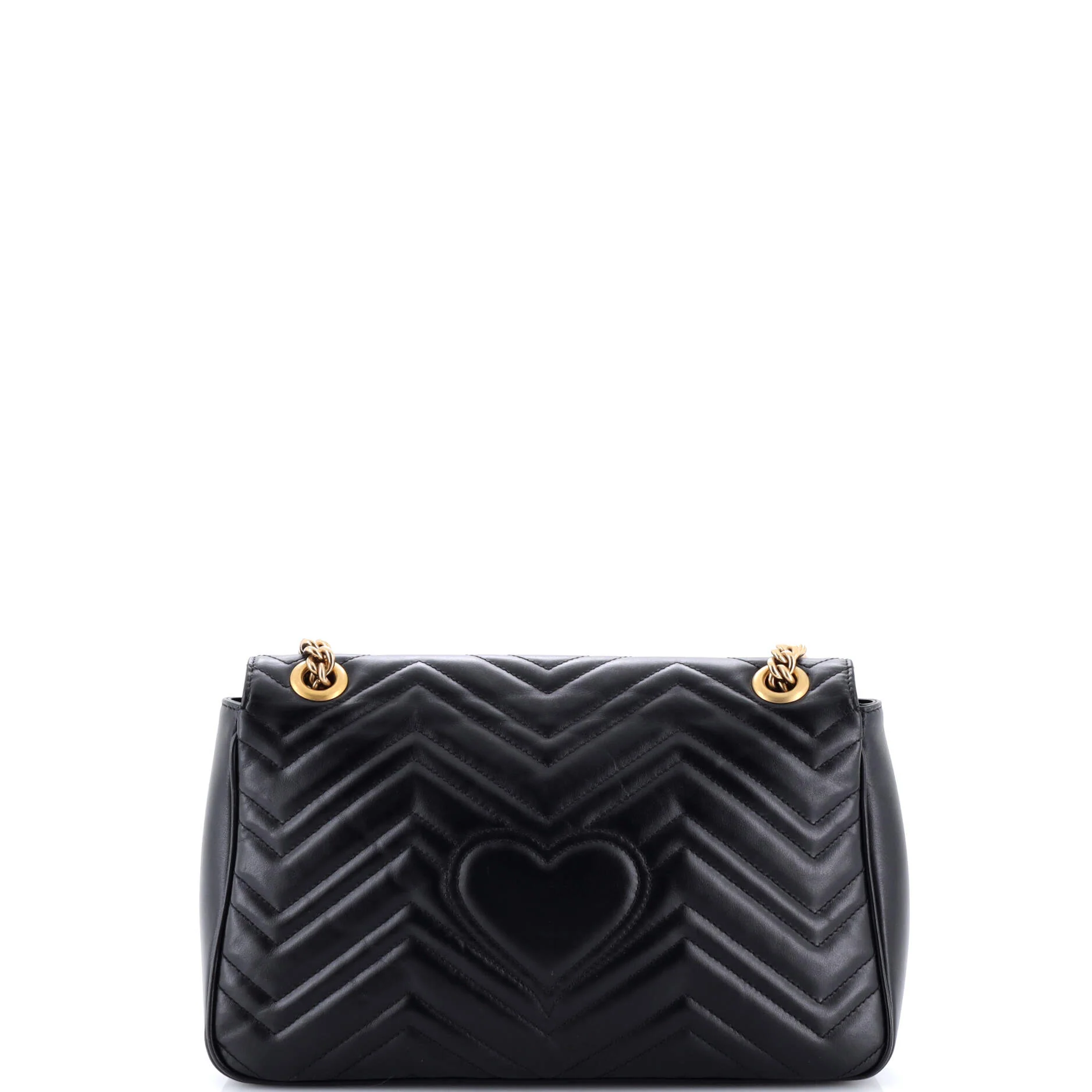 GG Marmont Flap Bag Matelasse Leather Medium - Image 3