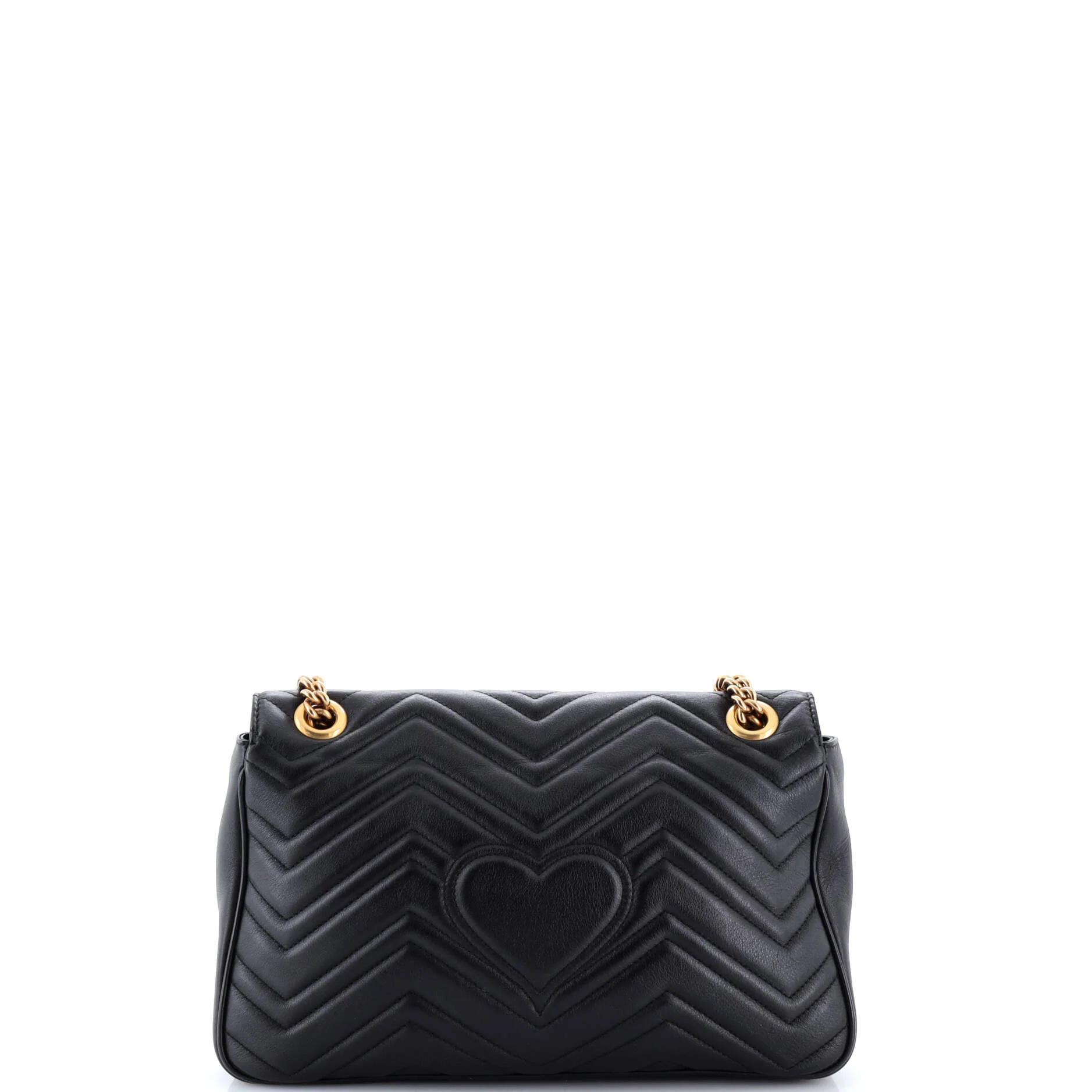 GG Marmont Flap Bag Matelasse Leather Medium - Image 3