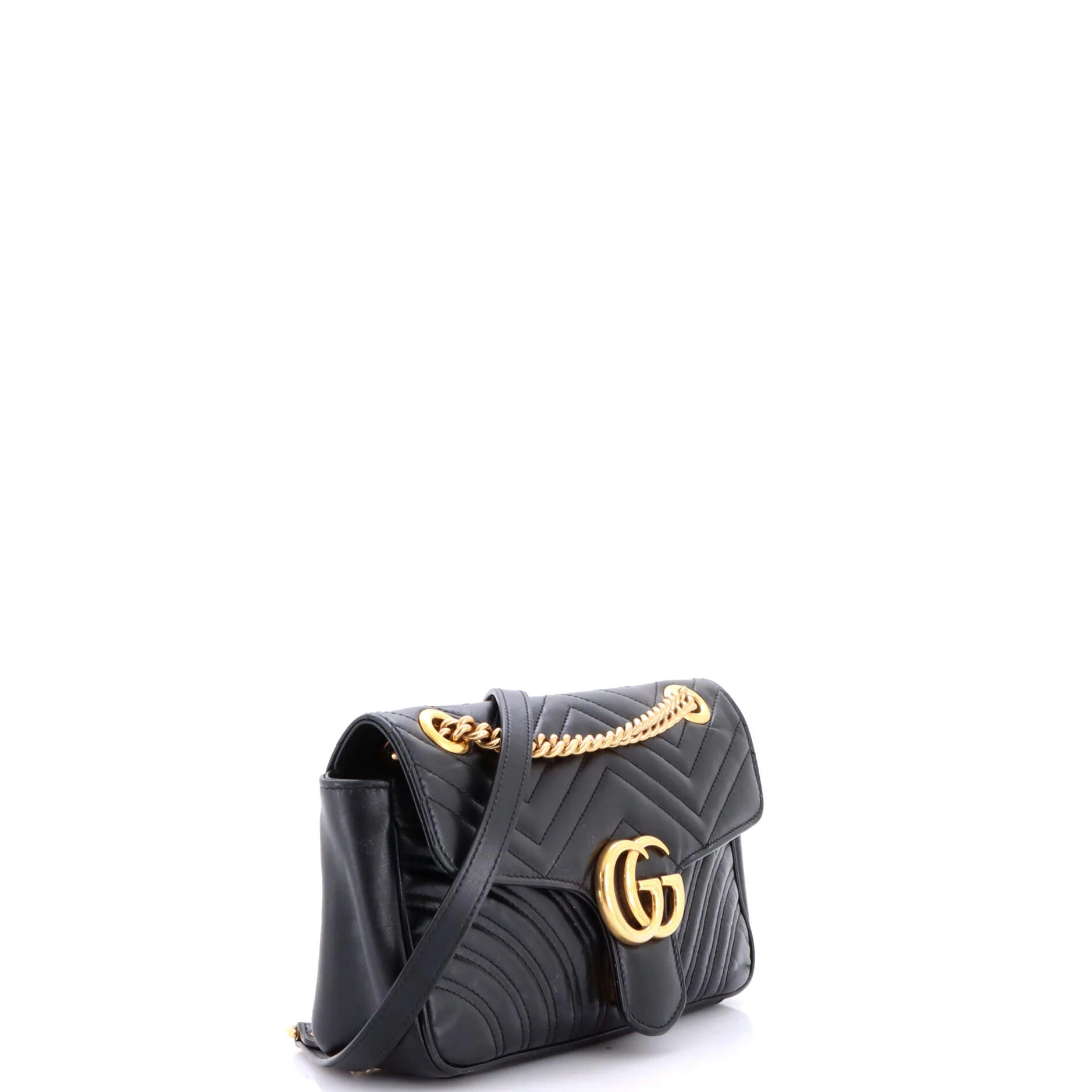GG Marmont Flap Bag Matelasse Leather Medium - Image 2