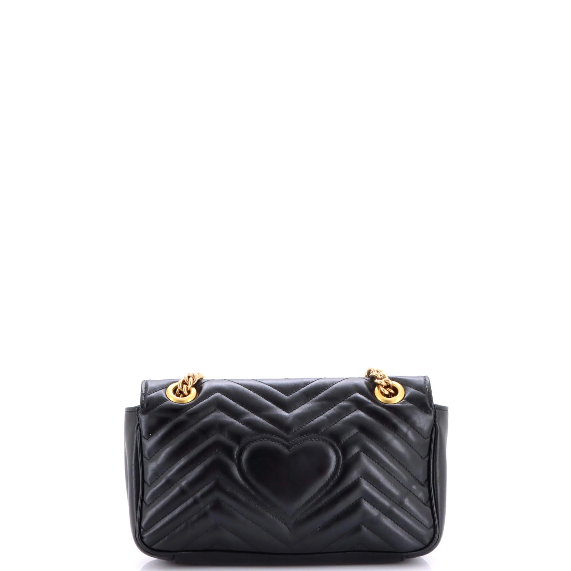 GG Marmont Flap Bag Matelasse Leather Medium - Image 3
