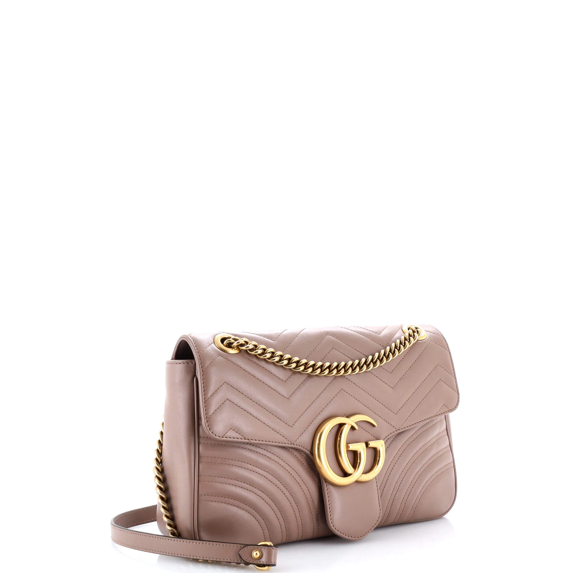 GG Marmont Flap Bag Matelasse Leather Medium - Image 2