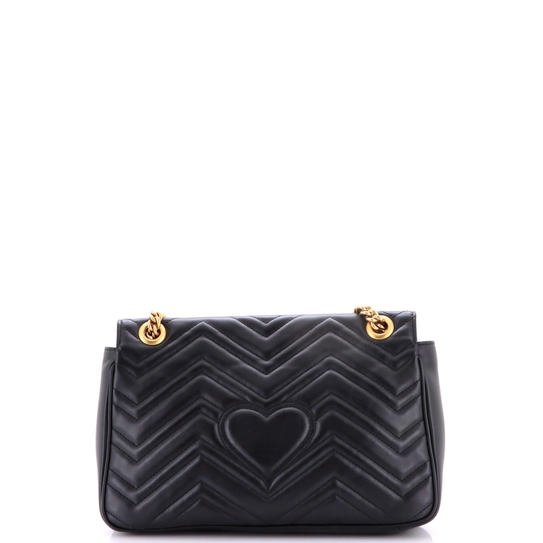 GG Marmont Flap Bag Matelasse Leather Medium - Image 3