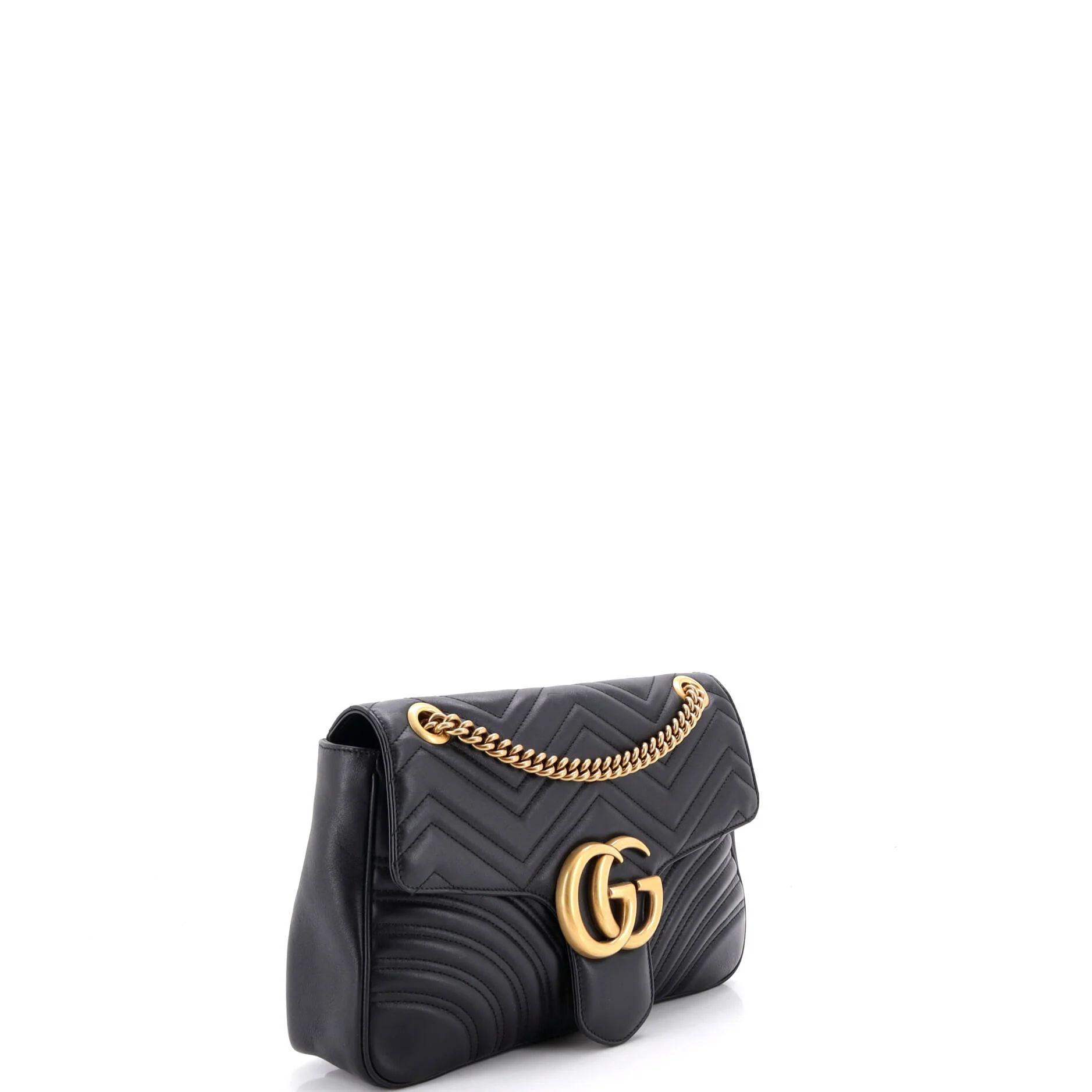 GG Marmont Flap Bag Matelasse Leather Medium - Image 2