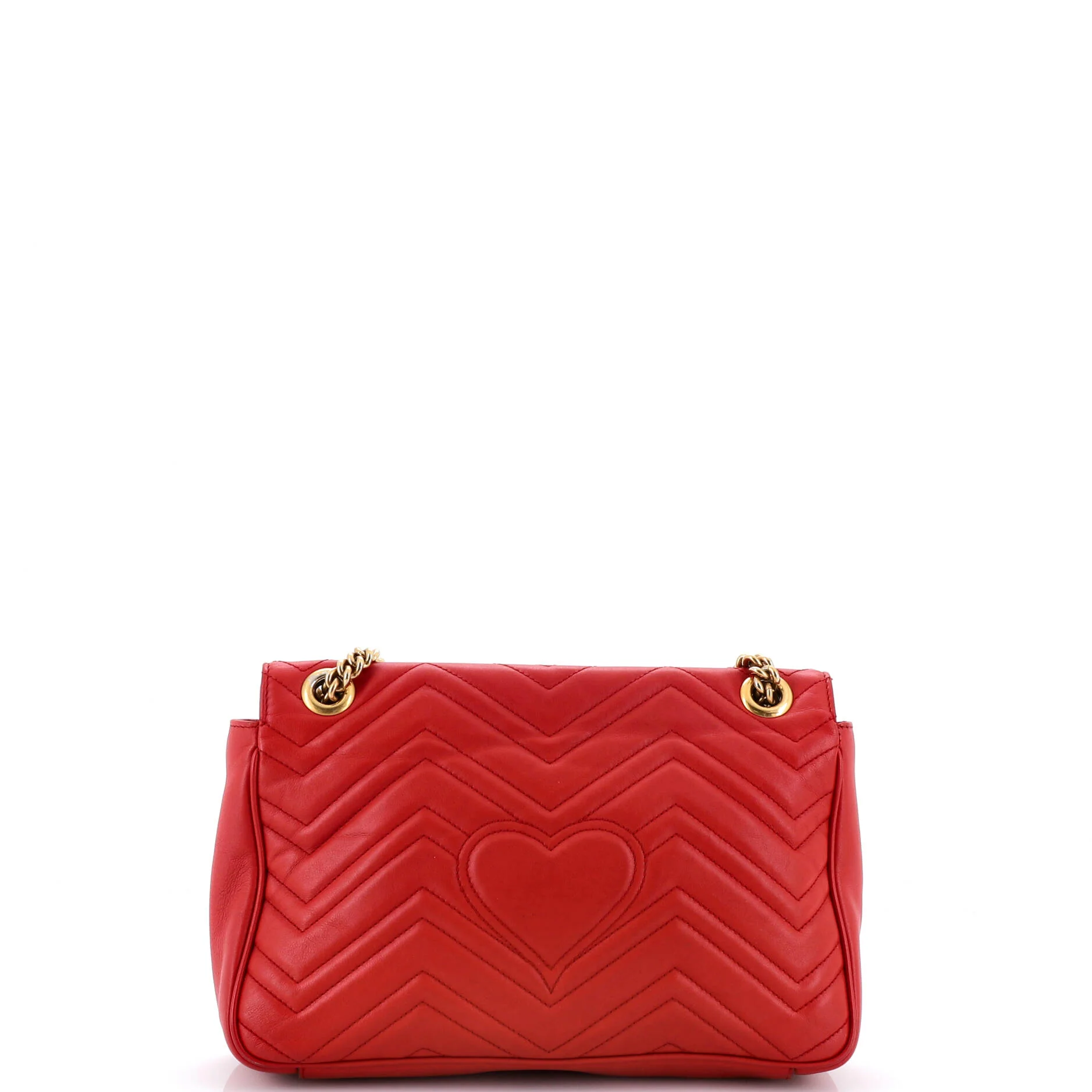 GG Marmont Flap Bag Matelasse Leather Medium - Image 3