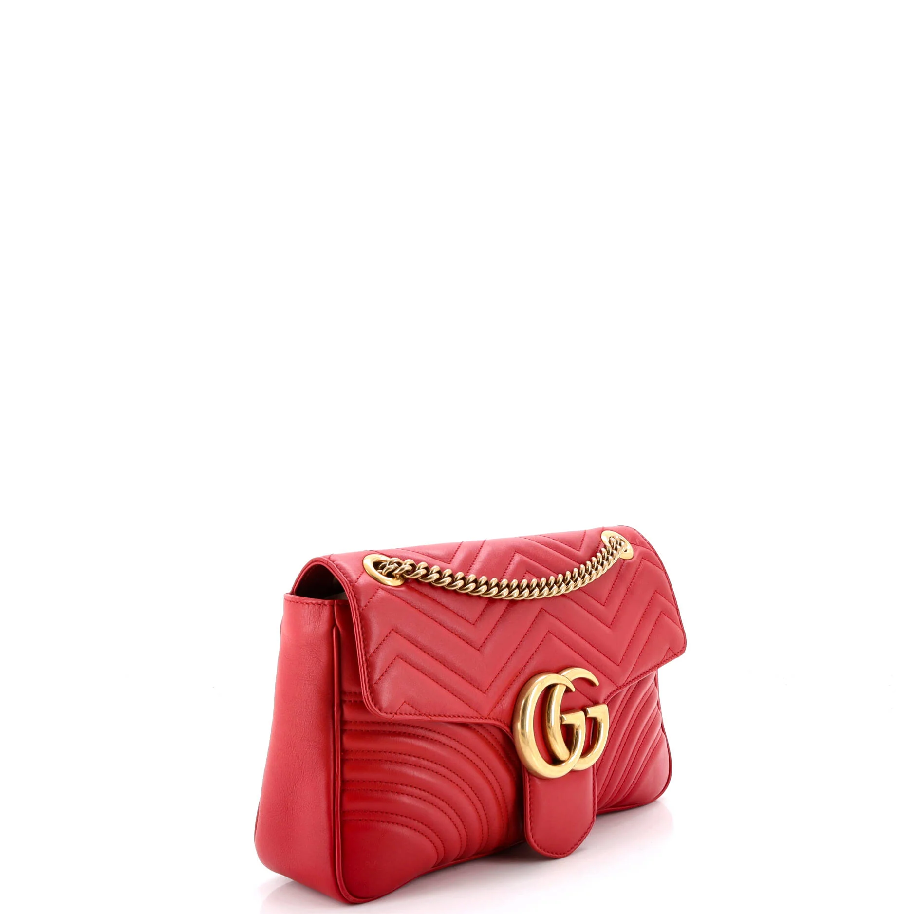GG Marmont Flap Bag Matelasse Leather Medium - Image 2