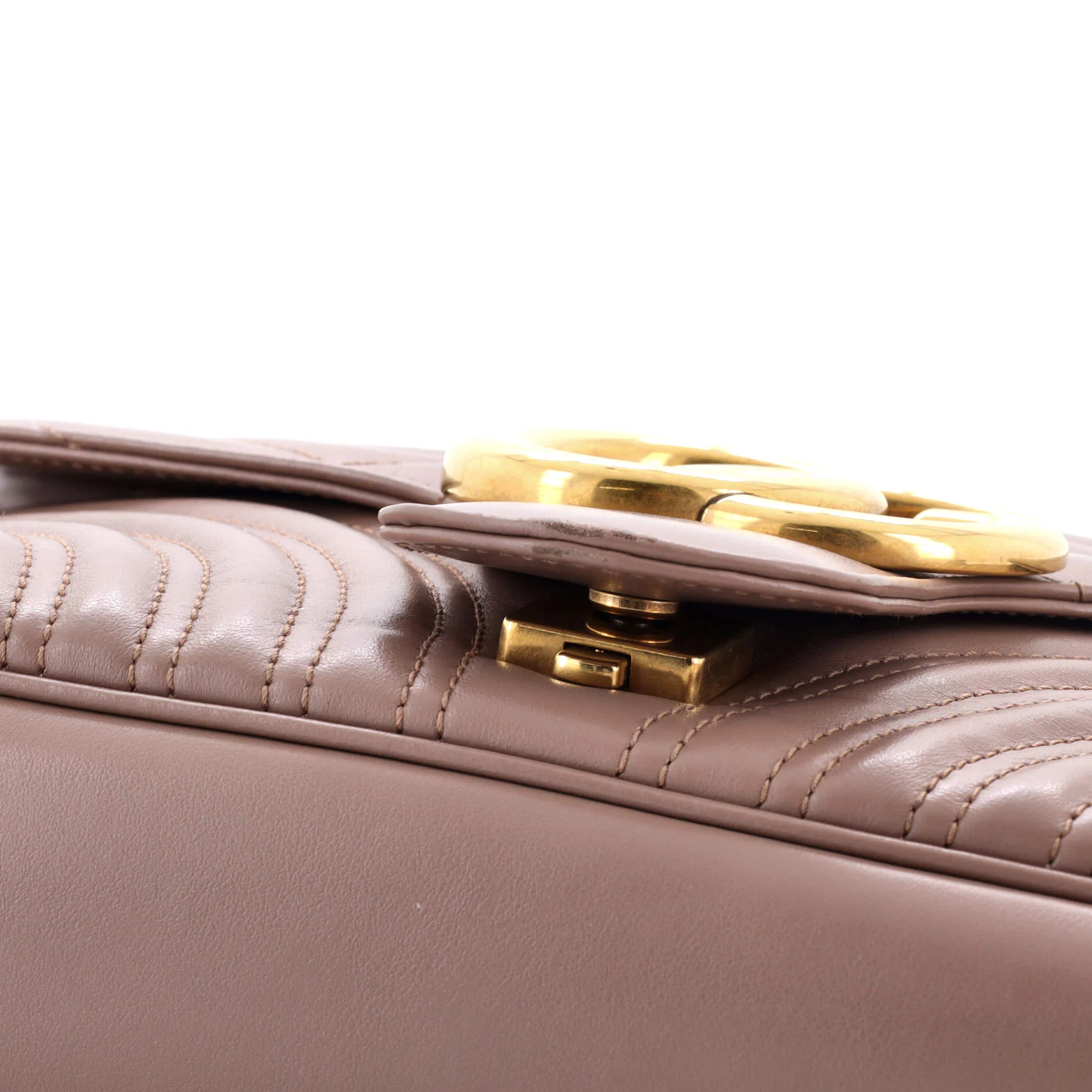 GG Marmont Flap Bag Matelasse Leather Medium - Image 7